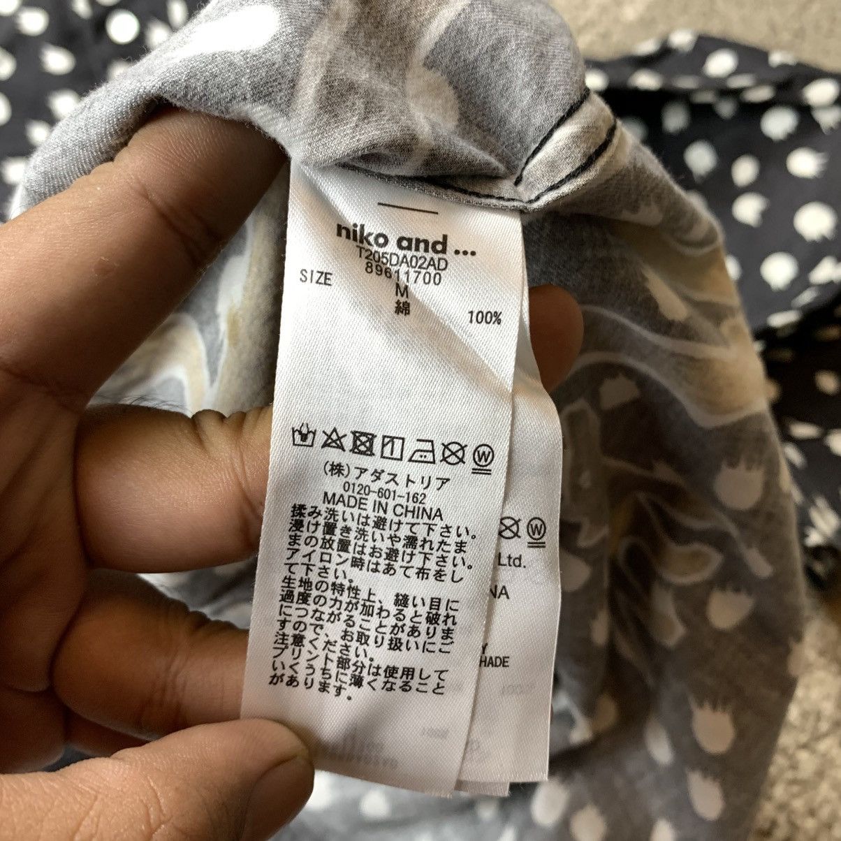 Tsumori Chisato Tsumori Chisato By Niko And Long SLeeve Shirts Over Size Size US M / EU 48-50 / 2 - 9 Thumbnail