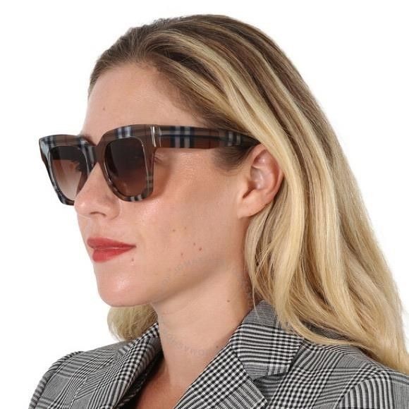 Burberry Authentic NEW BURBERRY BE4364 3967/13 WOMEN'S SUNGLASSES B Size ONE SIZE - 10 Thumbnail