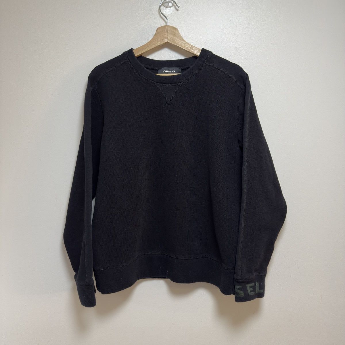 Diesel Diesel Black Crewneck Sweatshirt Large Size US L / EU 52-54 / 3 - 2 Thumbnail