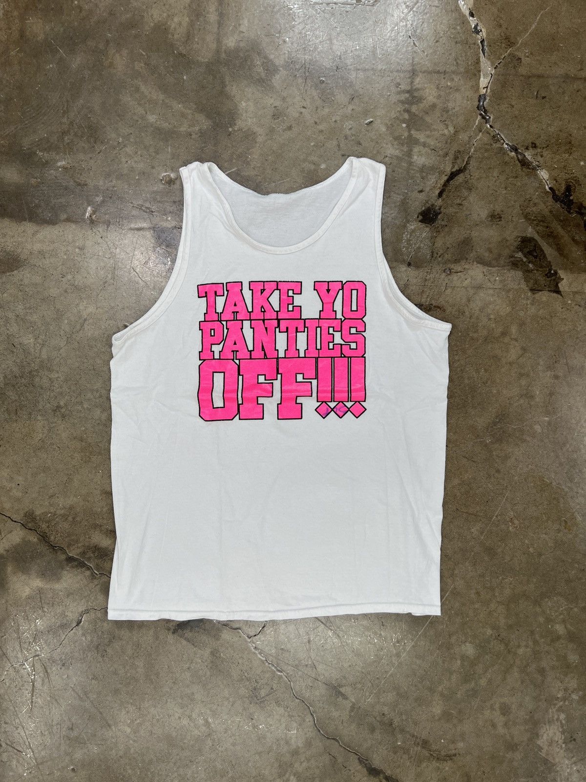 Vintage Vintage Take Off Your Panties Muscle Tank Top Large Size US L / EU 52-54 / 3 - 2 Thumbnail
