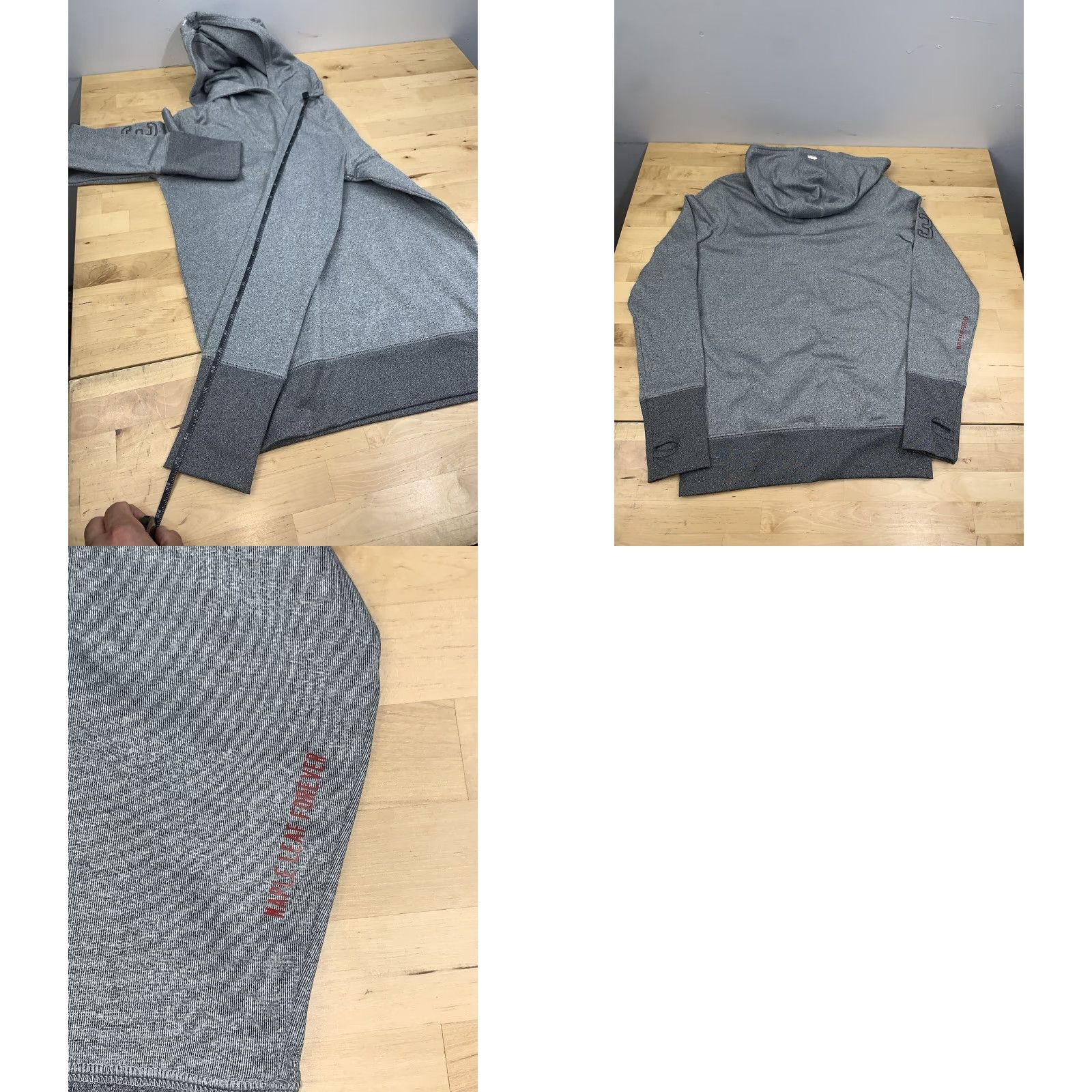 Roots Roots Hoodie Womens S Gray Pullover Casual Maple Leaf Forever #9164 Size S / US 4 / IT 40 - 8 Thumbnail
