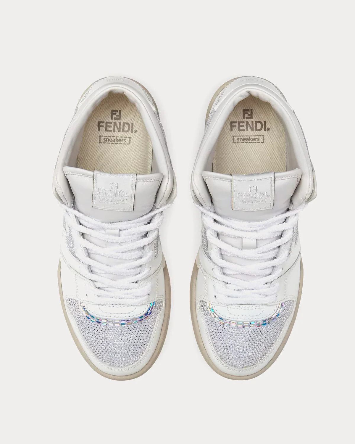 Fendi o1s1wg110125 Sneaker in White Size US 7 / EU 40 - 3 Thumbnail