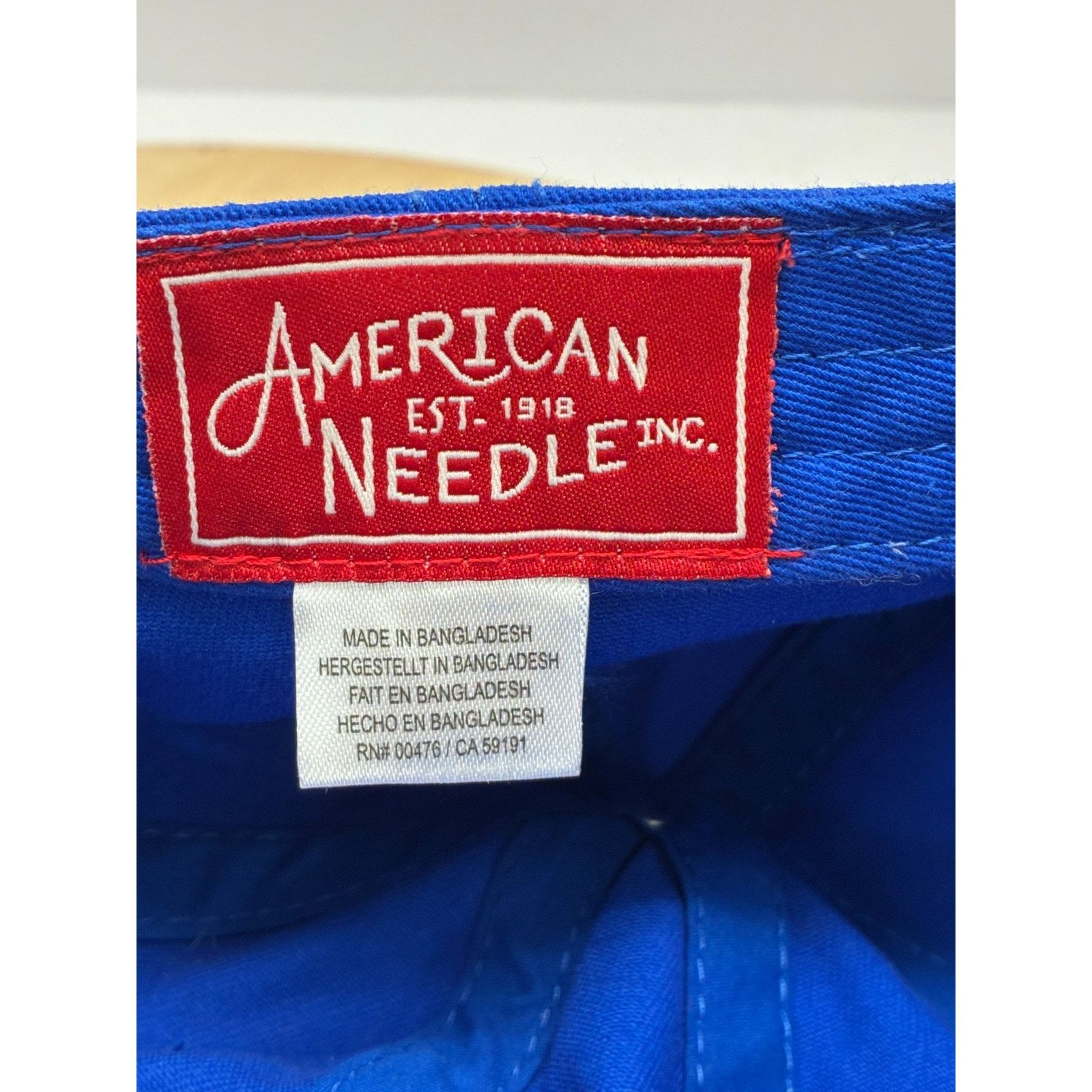 American Needle New York Rangers NHL Hat American Needle Adjustable Blue Size ONE SIZE - 2 Thumbnail