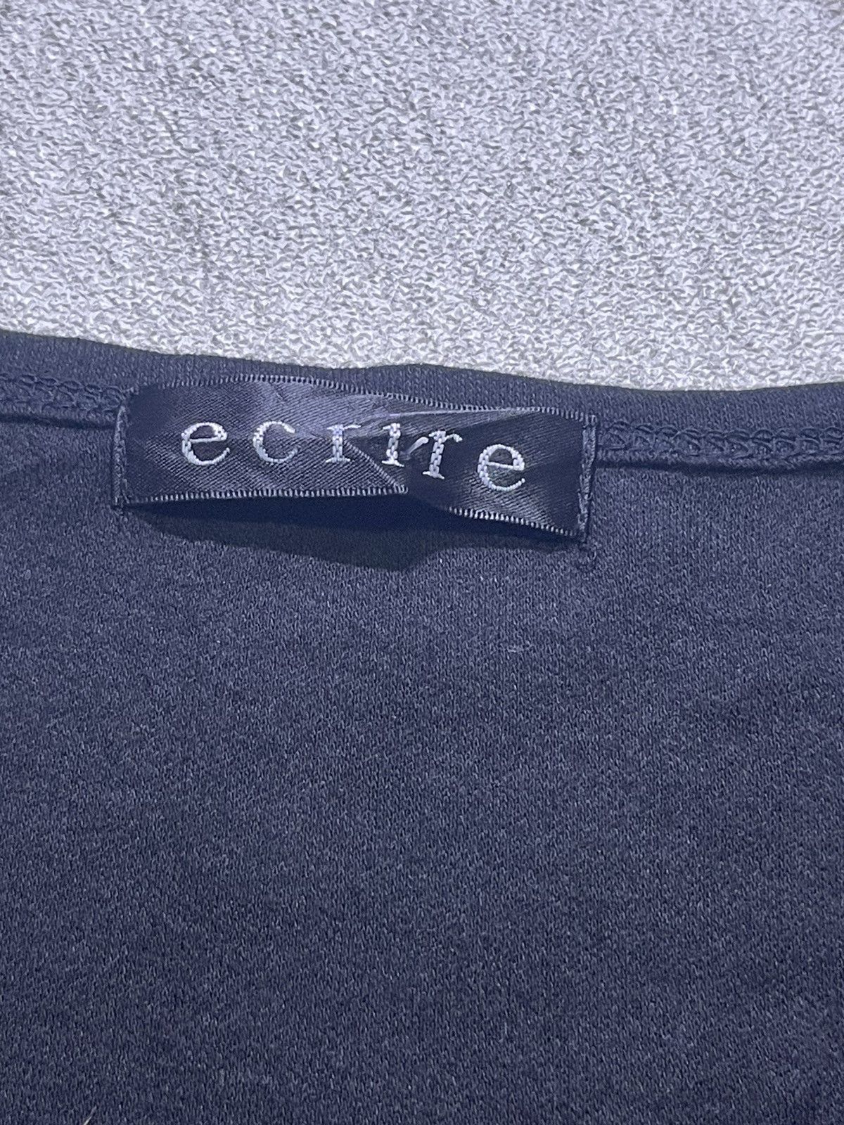 Japanese Brand Y2K ECRIRE long sleeve tshirt Size US M / EU 48-50 / 2 - 4 Thumbnail