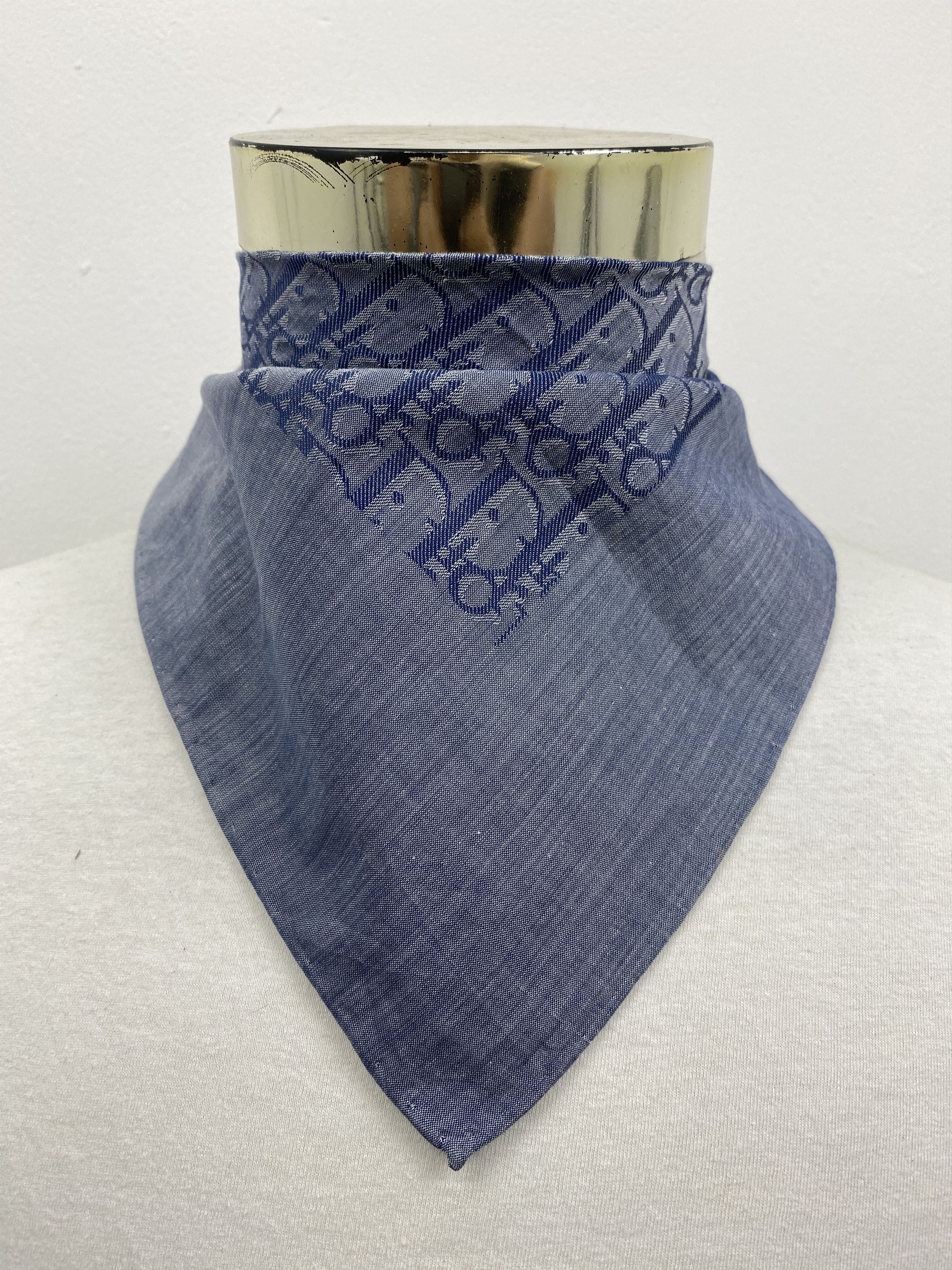 Christian Dior Monsieur Christian Dior Handkerchief / Bandana / Neckerchief HKC0415 Size ONE SIZE - 2 Thumbnail