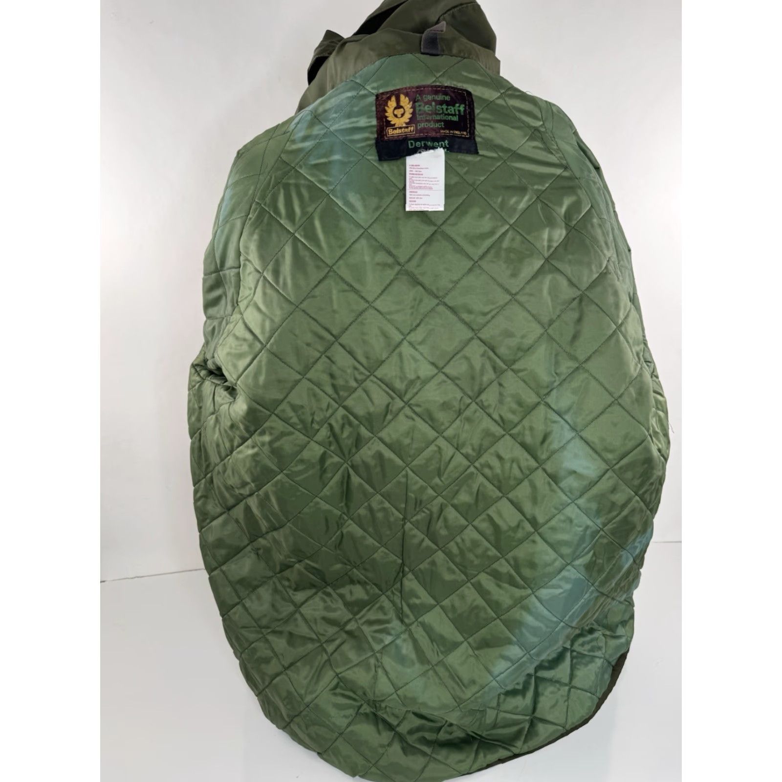 Belstaff BELSTAFF Jacket Mens Hooded Zip Lightweight Rain Derwent Chore Barn XL Green Size US XL / EU 56 / 4 - 7 Thumbnail