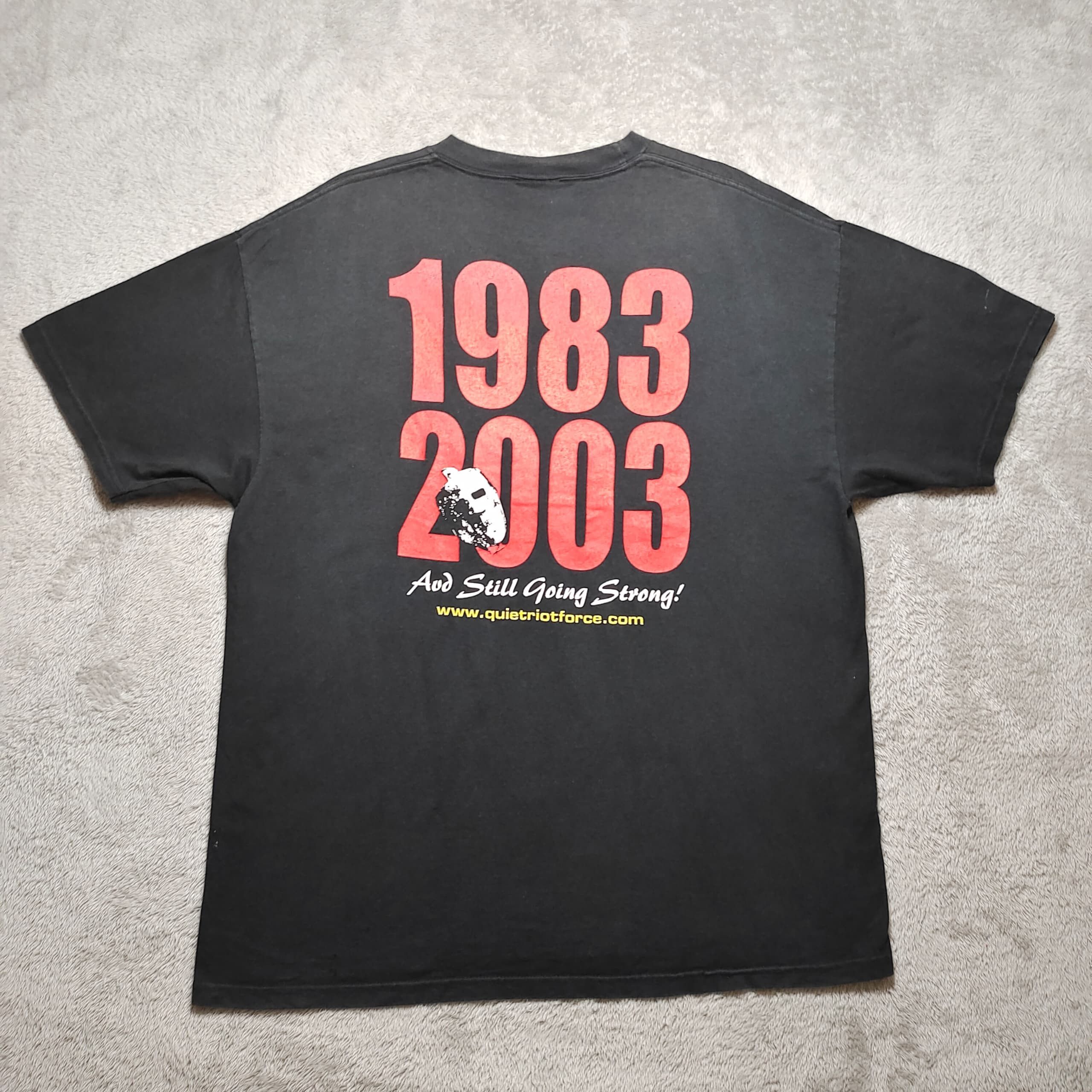 Band Tees 1983-2003 QUIETRIOT 20 YEARS OF METAL HEALTH T SHIRT Size US XL / EU 56 / 4 - 2 Thumbnail