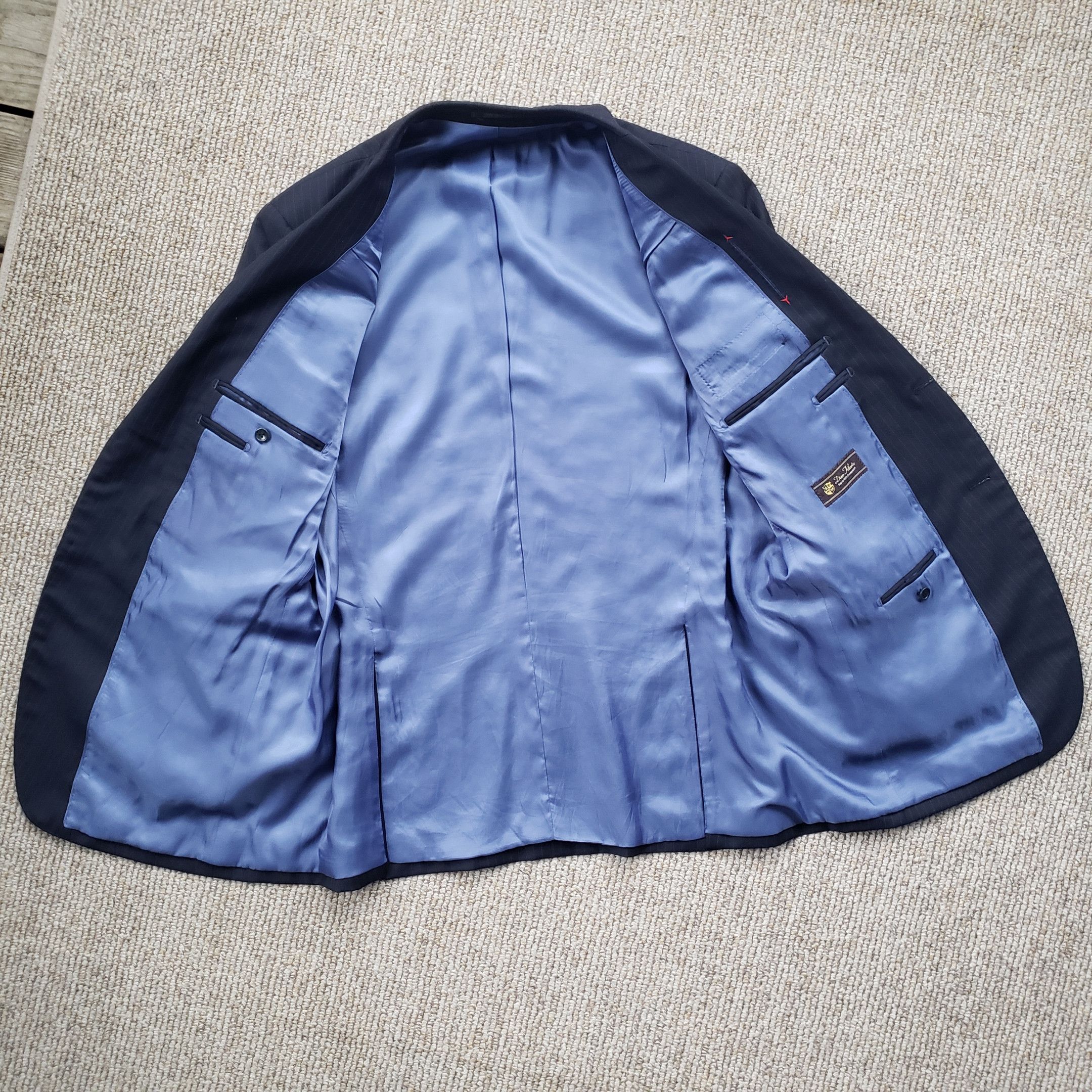 Other Dino Filarte Super 110s Wool Custom Men's Suit Size 42S - 3 Thumbnail