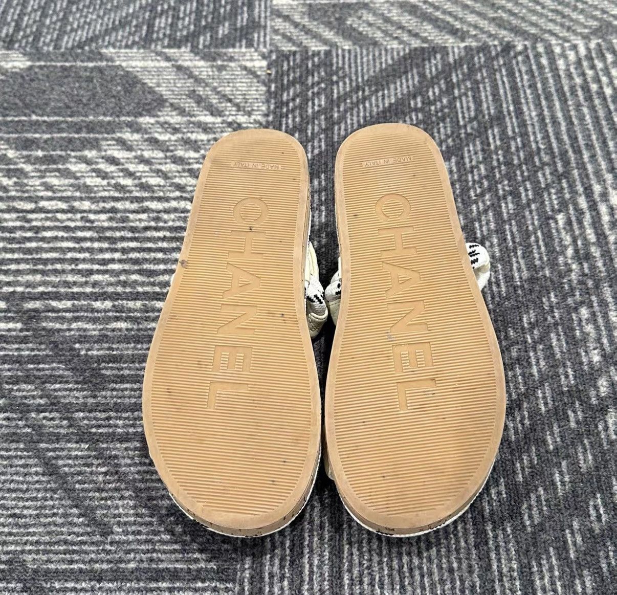 Chanel Chanel Woven Strappy Sandals J42 Size US 6 / IT 36 - 6 Thumbnail