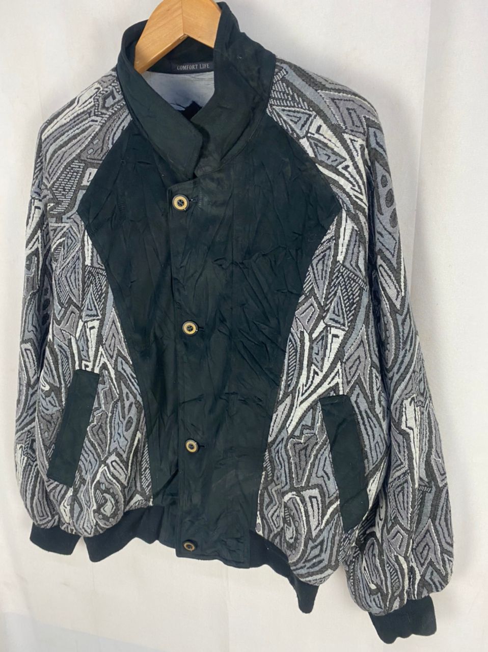 Japanese Brand Comfort life Bomber zipper jacket Size US L / EU 52-54 / 3 - 4 Thumbnail