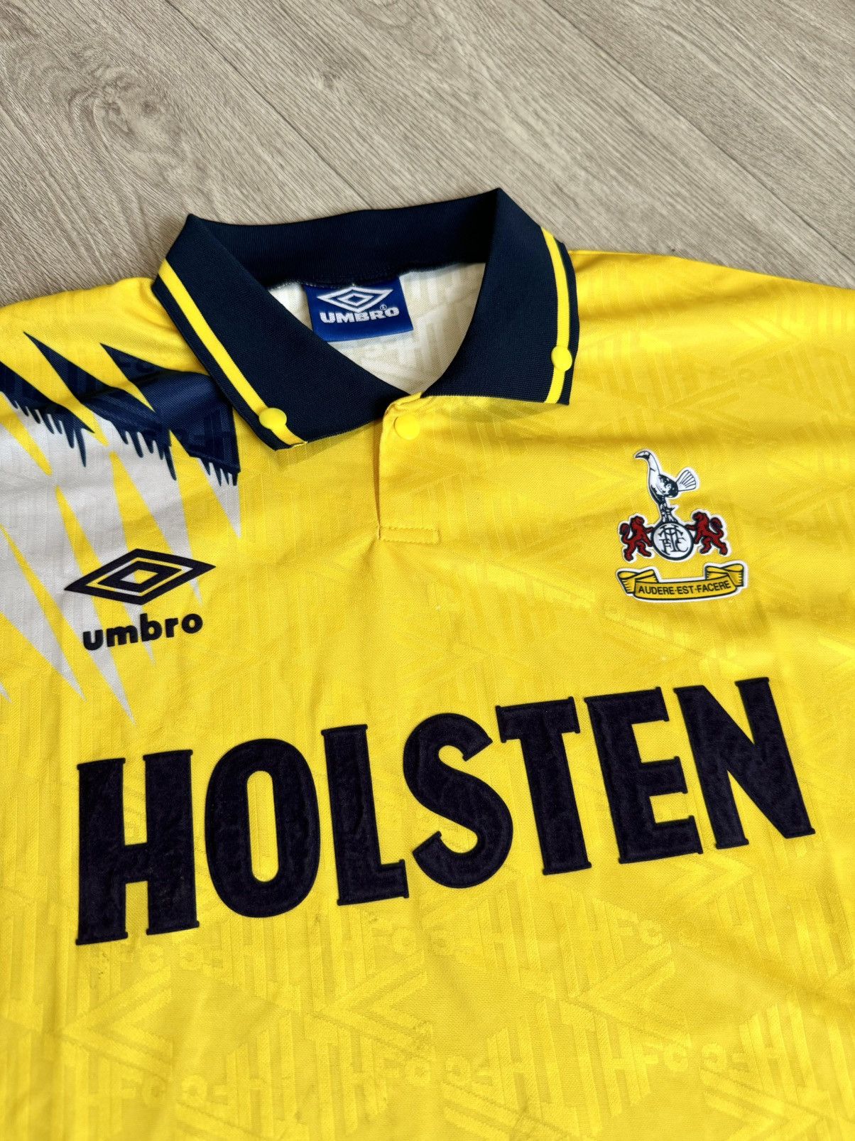 Umbro 🔷Retro Umbro Tottenham 1991/95 Soccer jersey🔷 Size US L / EU 52-54 / 3 - 4 Thumbnail