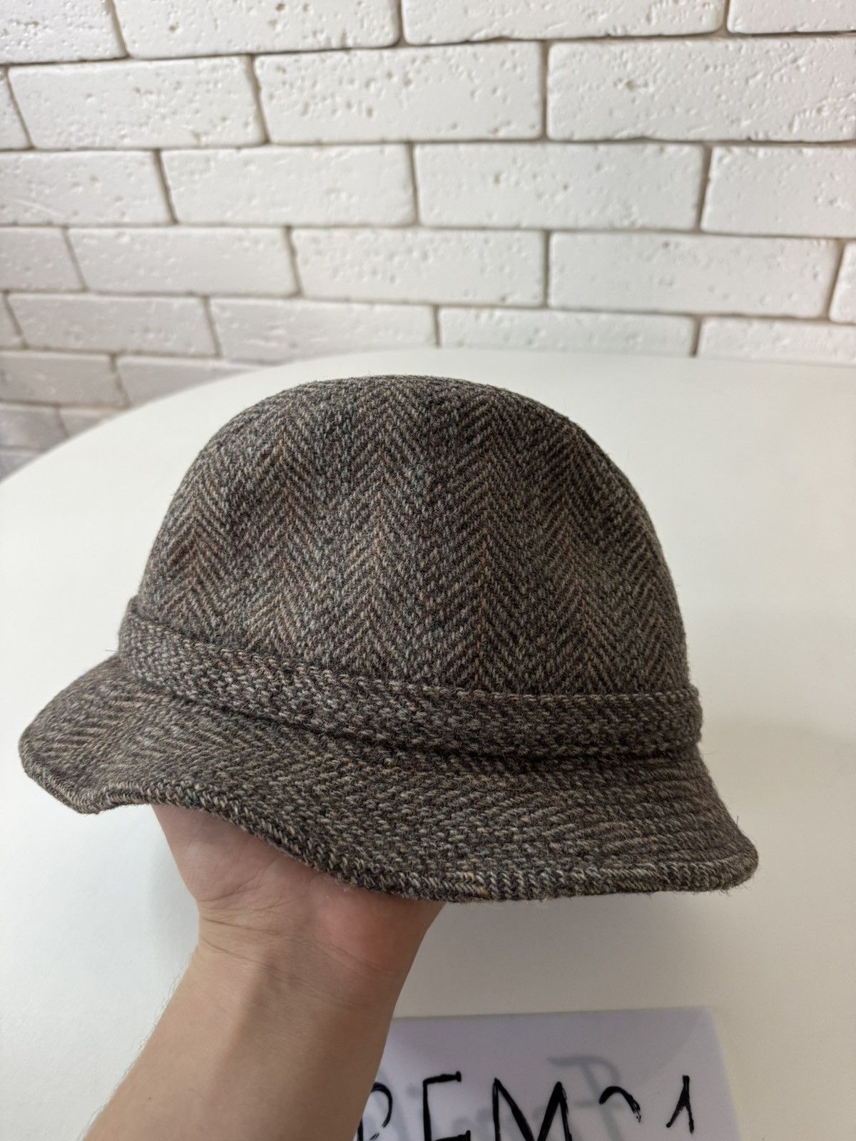 Harris Tweed Harris Tweed vintage hat cap Size ONE SIZE - 3 Thumbnail