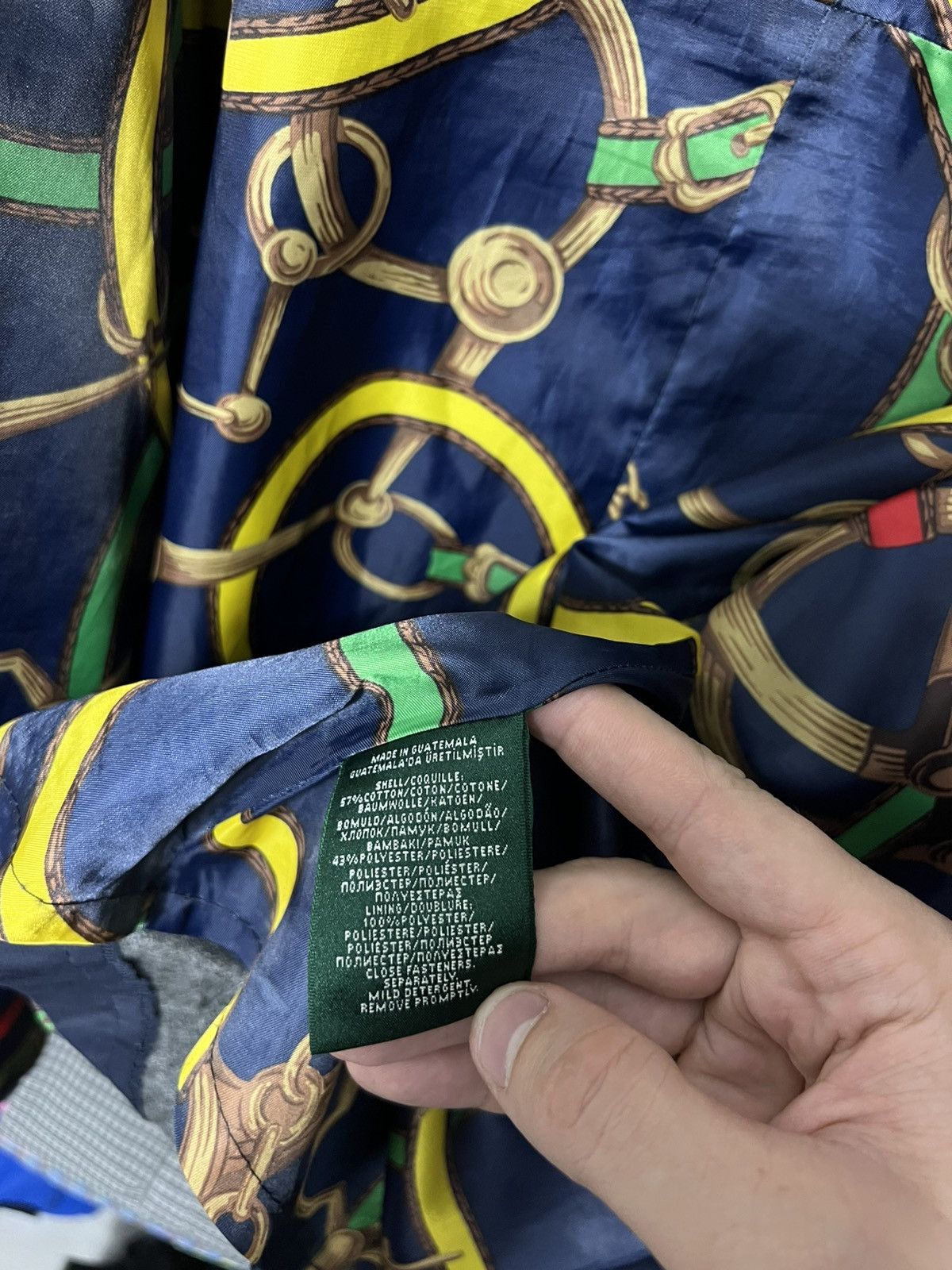 Polo Ralph Lauren 🧥 Lauren Ralph Lauren Equestrian Lined Trench Coat Navy WMNS Size S / US 4 / IT 40 - 15 Thumbnail