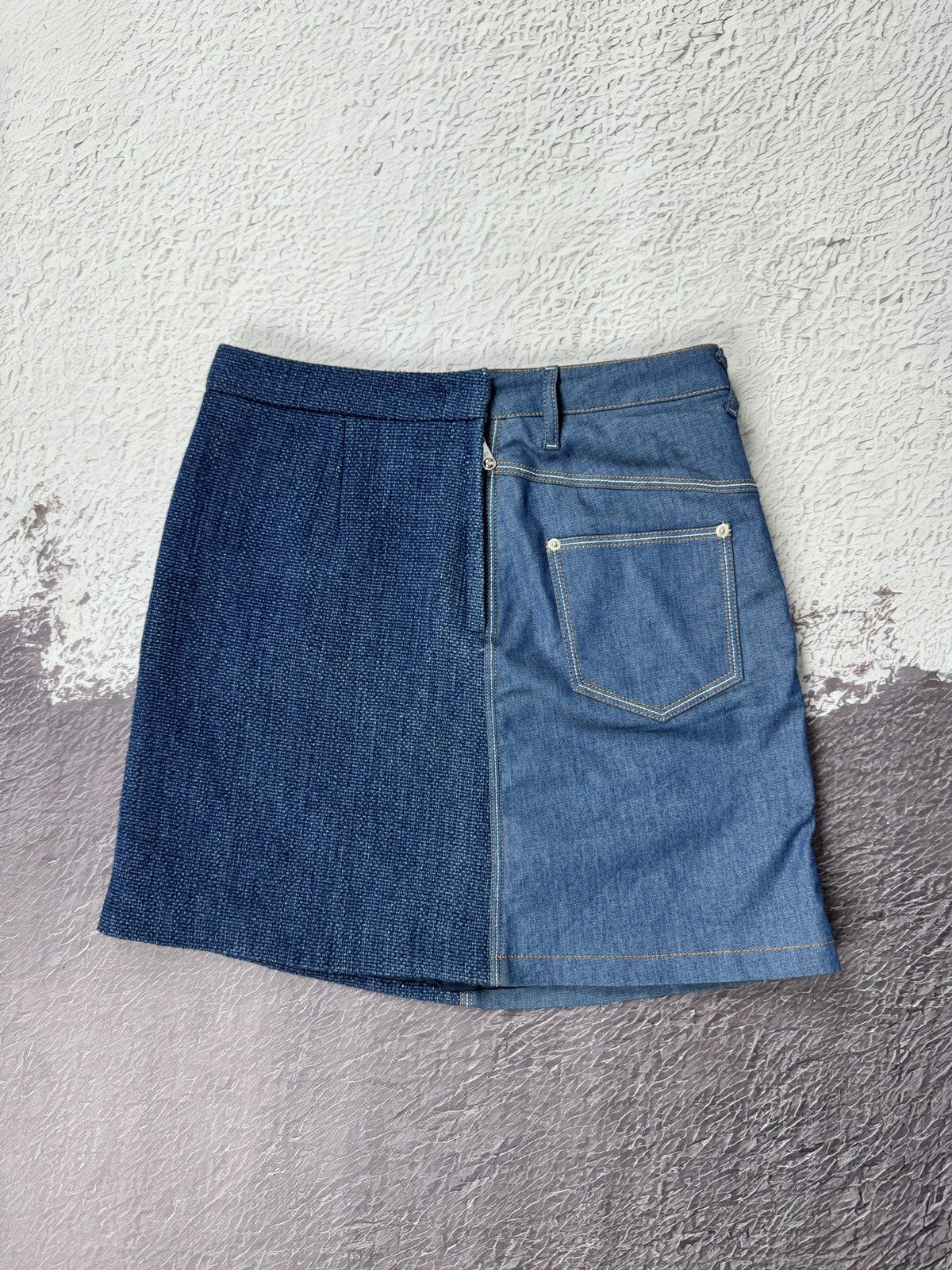 Sonia Rykiel Sonia by Sonia Rykiel denim mini jeans skirt Size 27" / US 4 / IT 40 - 1 Thumbnail