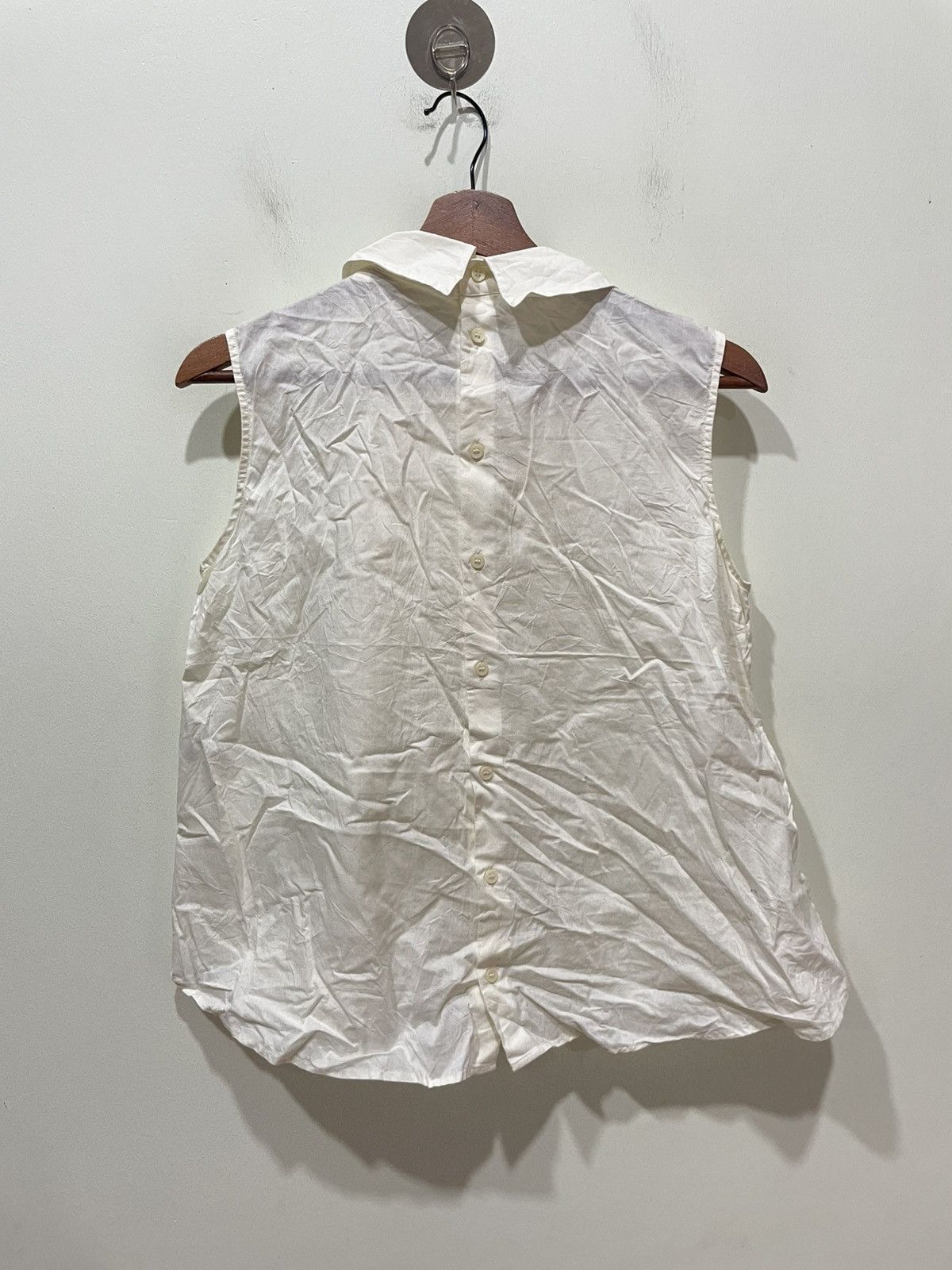 Marni × Uniqlo Marni White Blouse Size M / US 6-8 / IT 42-44 - 2 Thumbnail