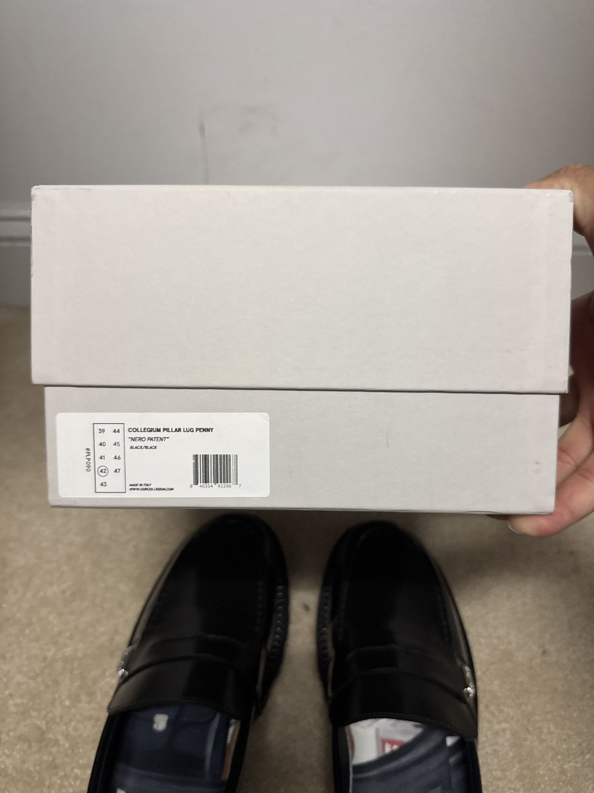 【＊イメージ画像＊】 Collegium Lug Penny - Nero Patent