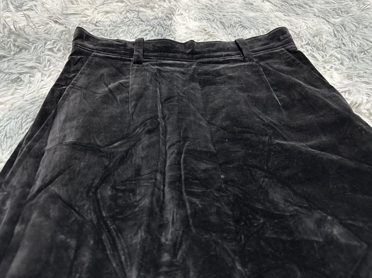 Tricot Comme des Garcons 🔥Vintage Archived 1992 Tricot Comme Des Garcons Velvet Skirt Size 26" / US 2 / IT 38 - 3 Thumbnail