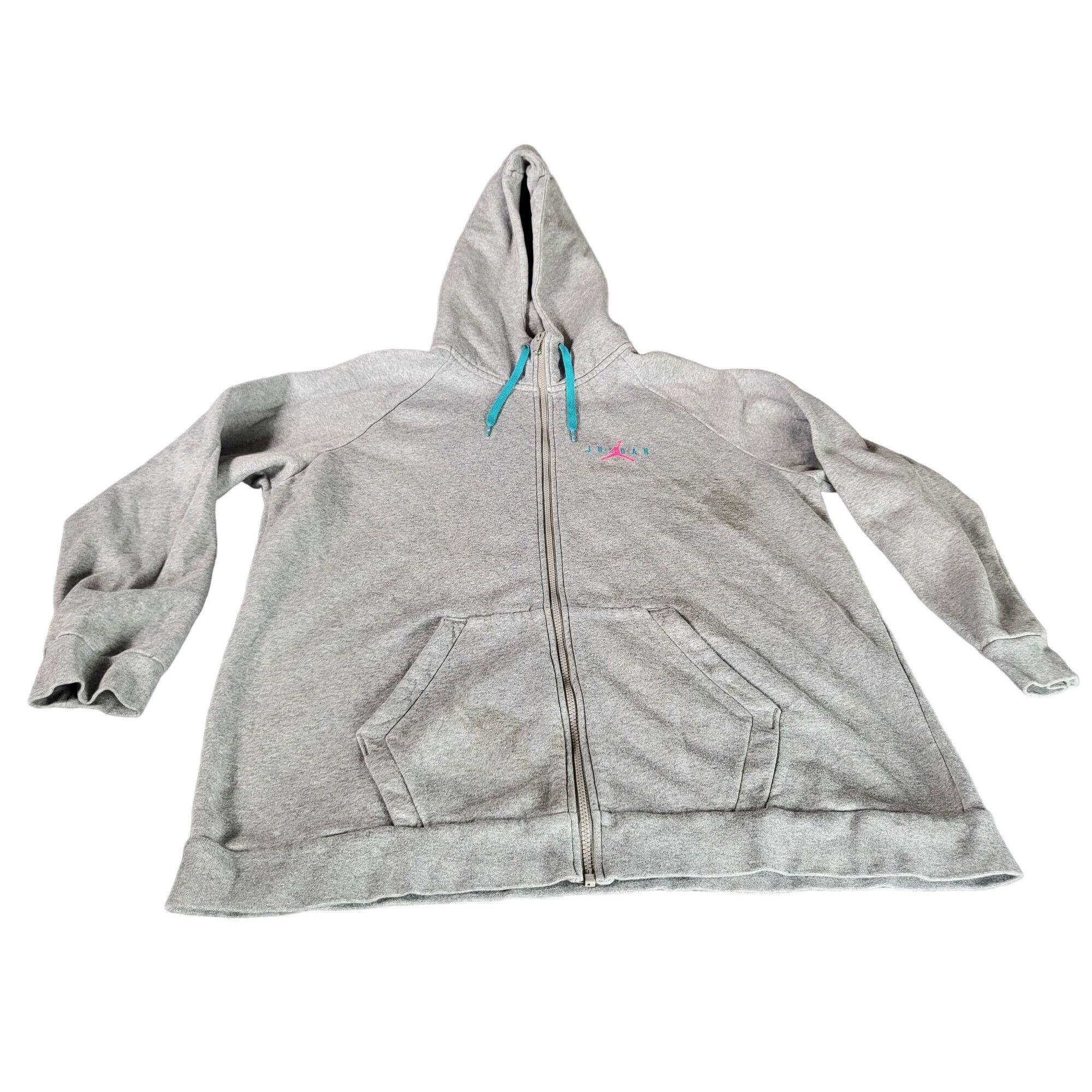 Jordan Brand Air Jordan Nike Hoodie Men Sz XXL AT4861-092 Big Logo Gray P Size US XXL / EU 58 / 5 - 1 Thumbnail