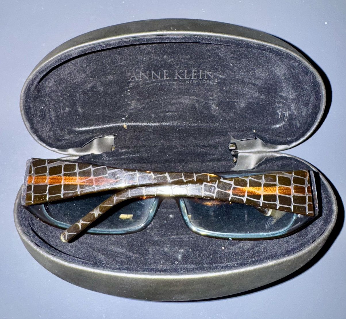 RayBan ANNE KLEIN *Vintage Crocodile Sunglasses* Size ONE SIZE - 2 Thumbnail