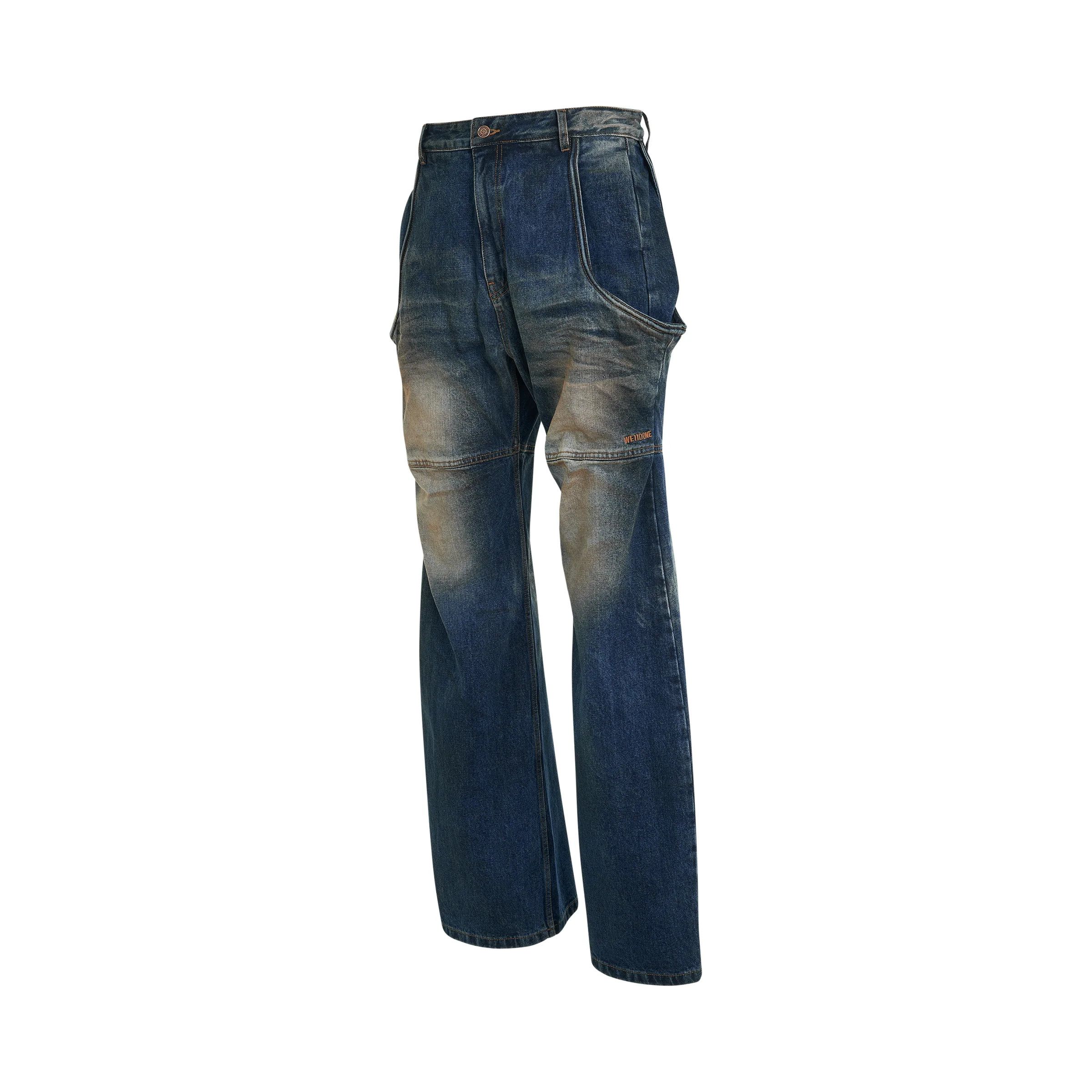 WE11DONE o1mris0824 Denim Pants in Navy Size US 32 / EU 48 - 2 Thumbnail