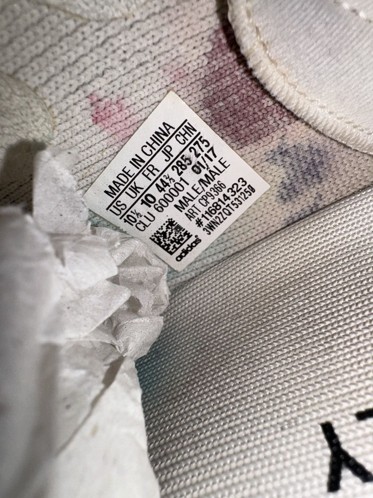 Adidas × Kanye West × Yeezy Custom Adidas Yeezy Boost 350 V2 Cream Size US 10.5 / EU 43-44 - 8 Thumbnail