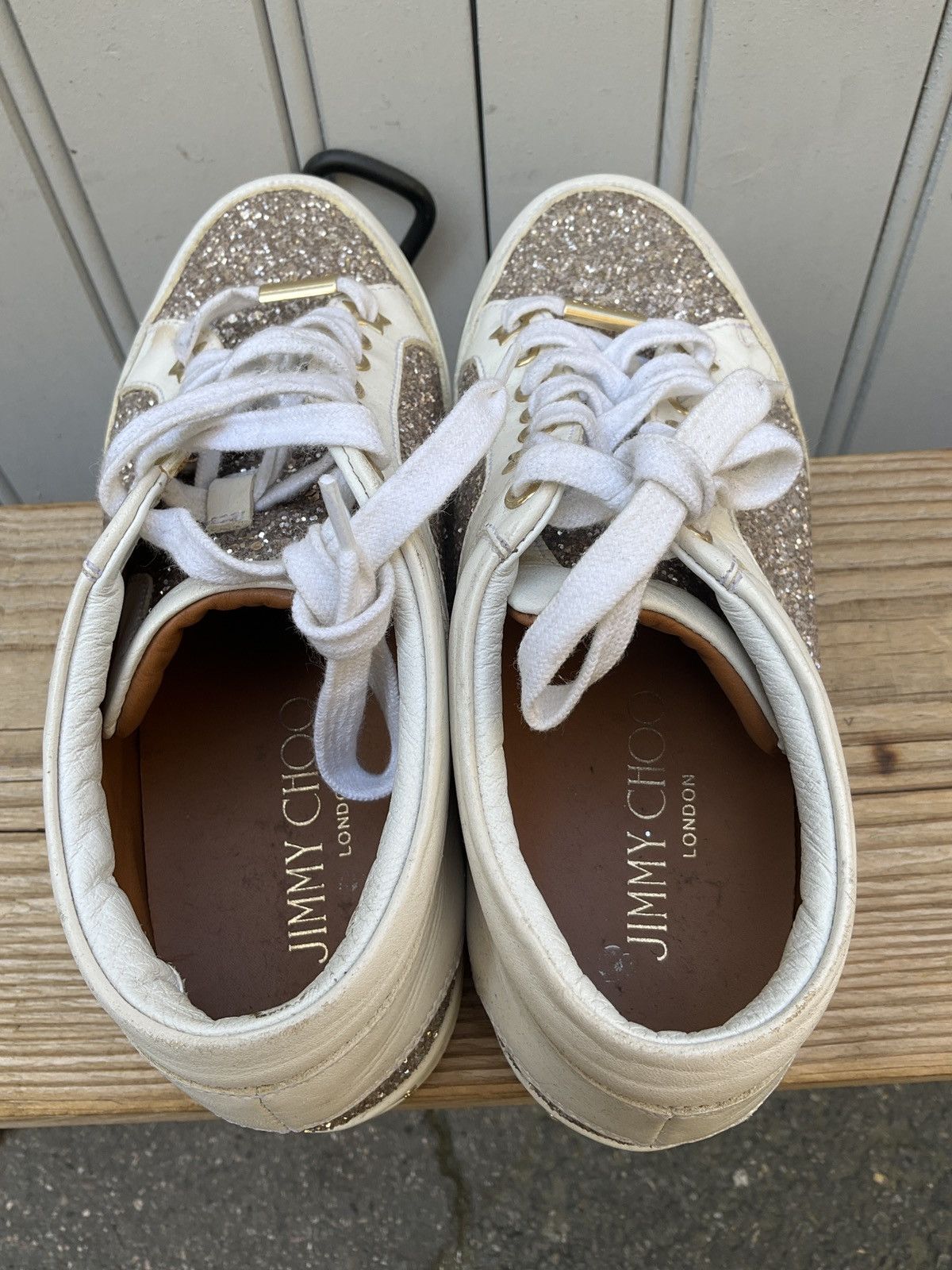 Jimmy Choo Jimmy Choo sneaker Size US 7 / IT 37 - 9 Thumbnail