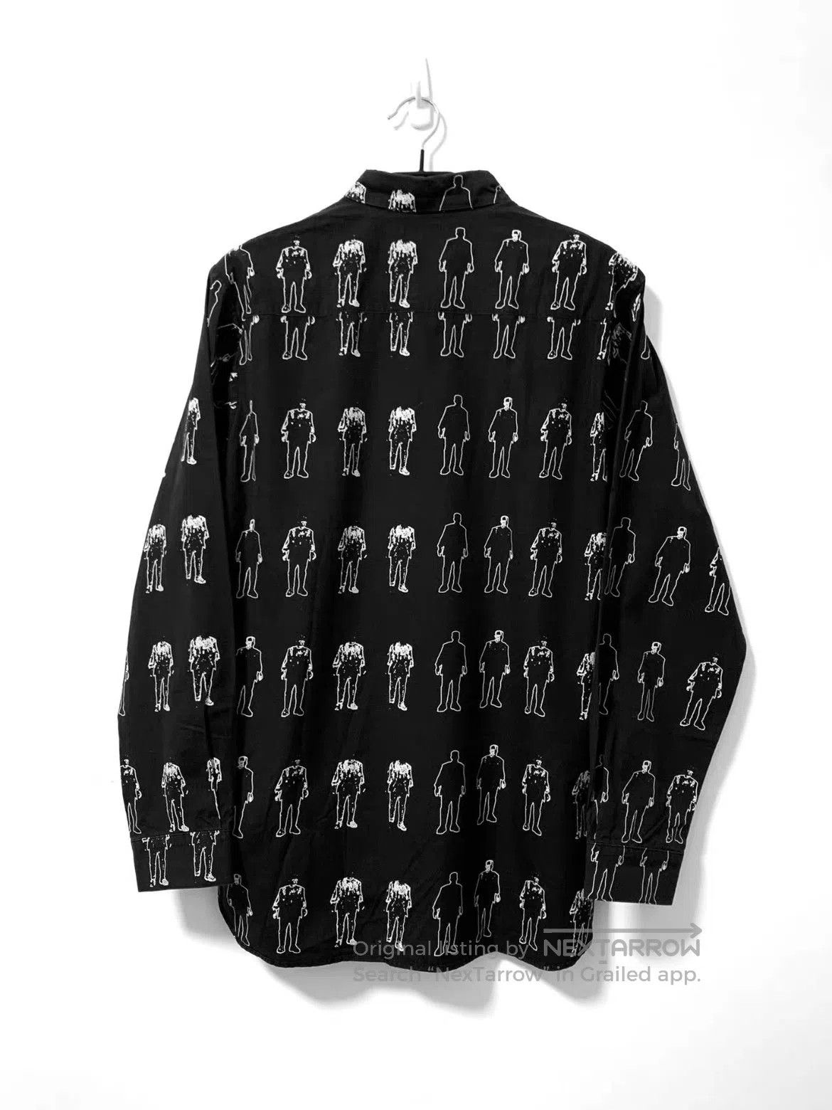 Undercover Undercover 02AW multi Figure Print black Shirt. Size US L / EU 52-54 / 3 - 2 Thumbnail