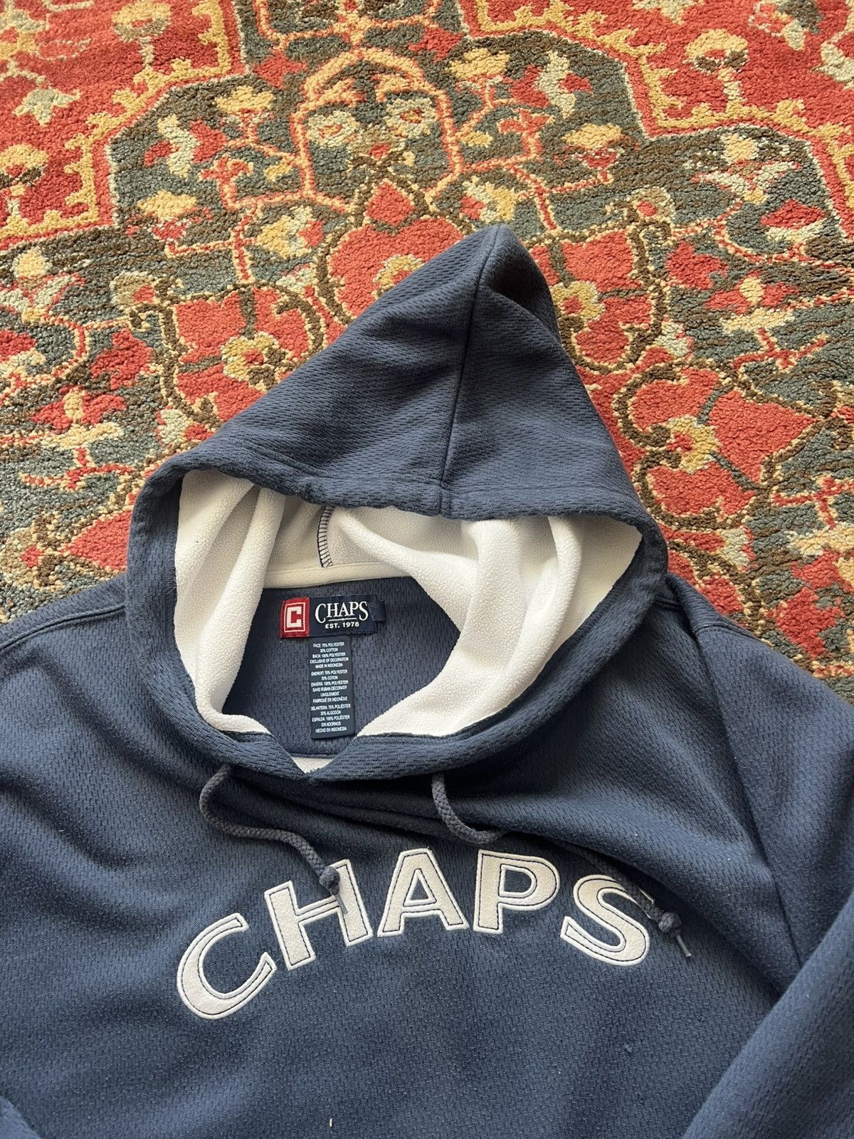 Chaps Vintage Chaps pullover hoodie Size US XL / EU 56 / 4 - 2 Thumbnail