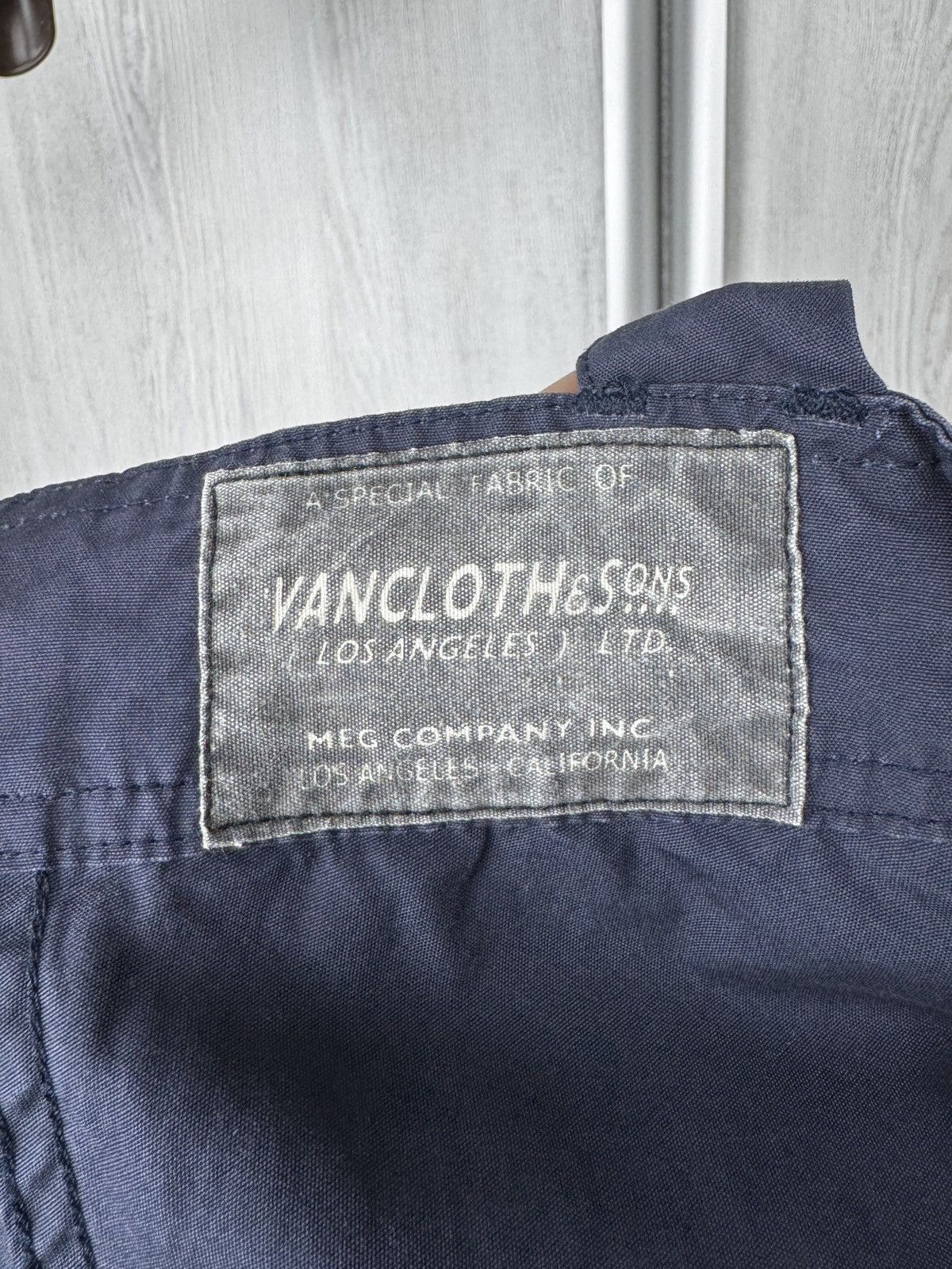 Monitaly Monitaly navy blue cotton made in USA overall size S Size US 30 / EU 46 - 13 Thumbnail