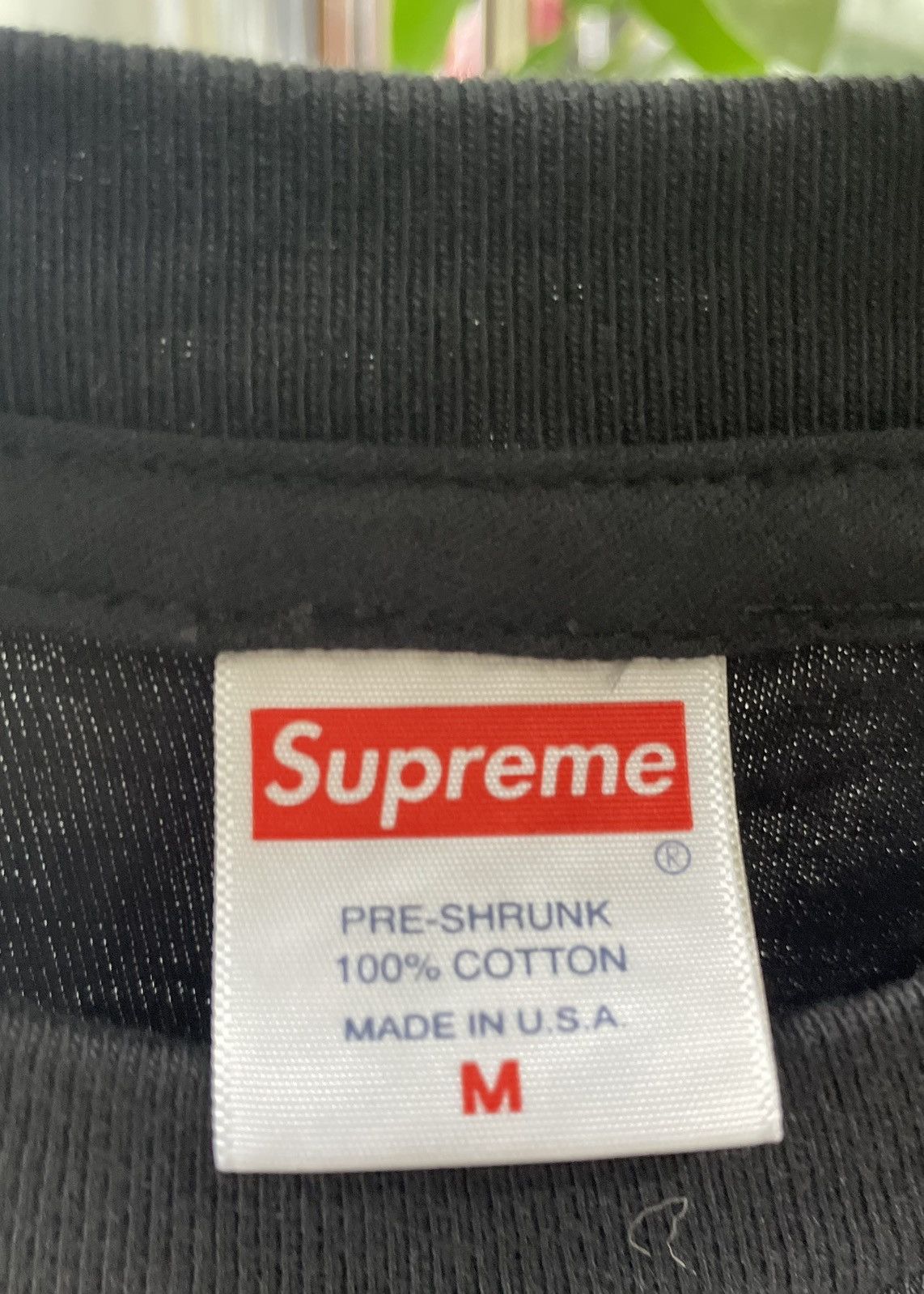 Supreme Supreme Raphael Tee 'Black' Size US M / EU 48-50 / 2 - 4 Thumbnail