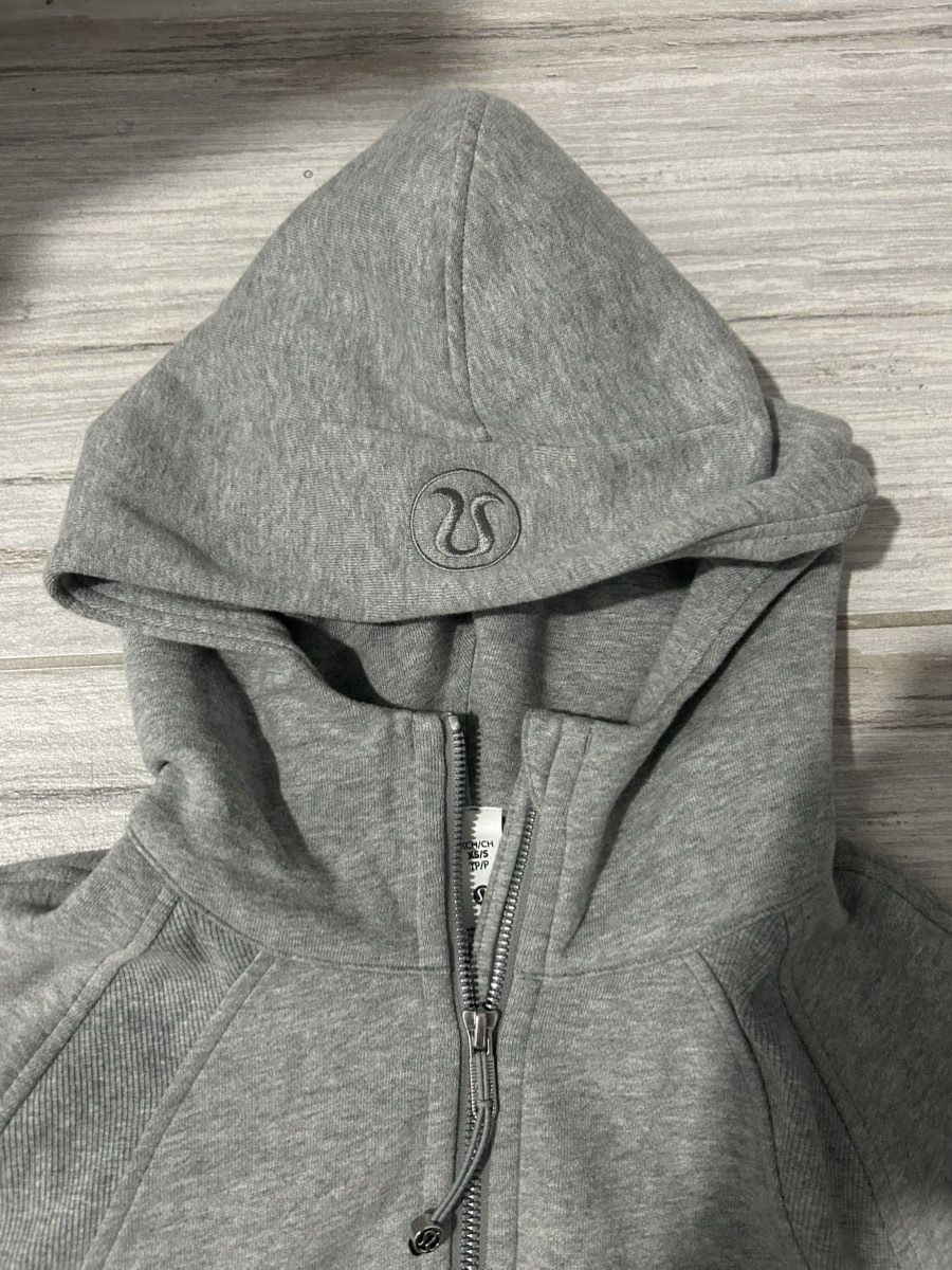 Lululemon Lululemon Gray Half Zip Scuba Hoodie Women's S long sleeve Size S / US 4 / IT 40 - 2 Thumbnail