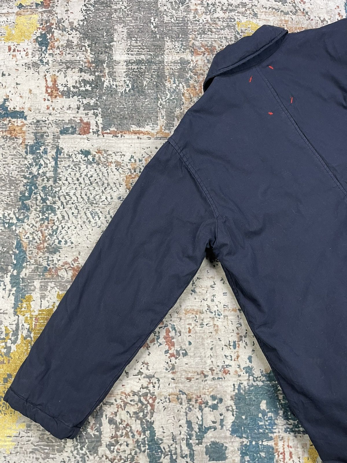 Japanese Brand Natural Laundry Navy Parka Coach Jacket Size US M / EU 48-50 / 2 - 5 Thumbnail
