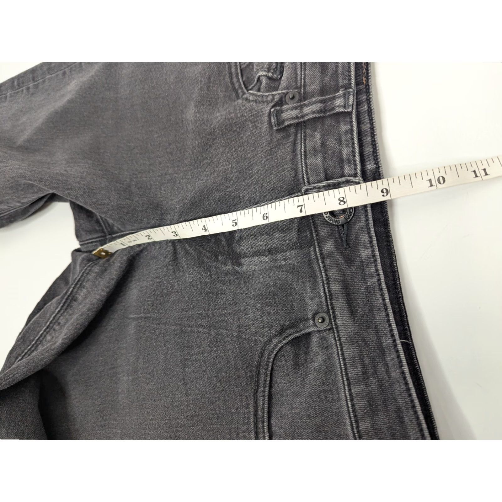 Volcom Volcom Vorta Slim Straight Jeans Womens Size 27 Stretch Black Denim Skater Size 27" / US 4 / IT 40 - 7 Thumbnail