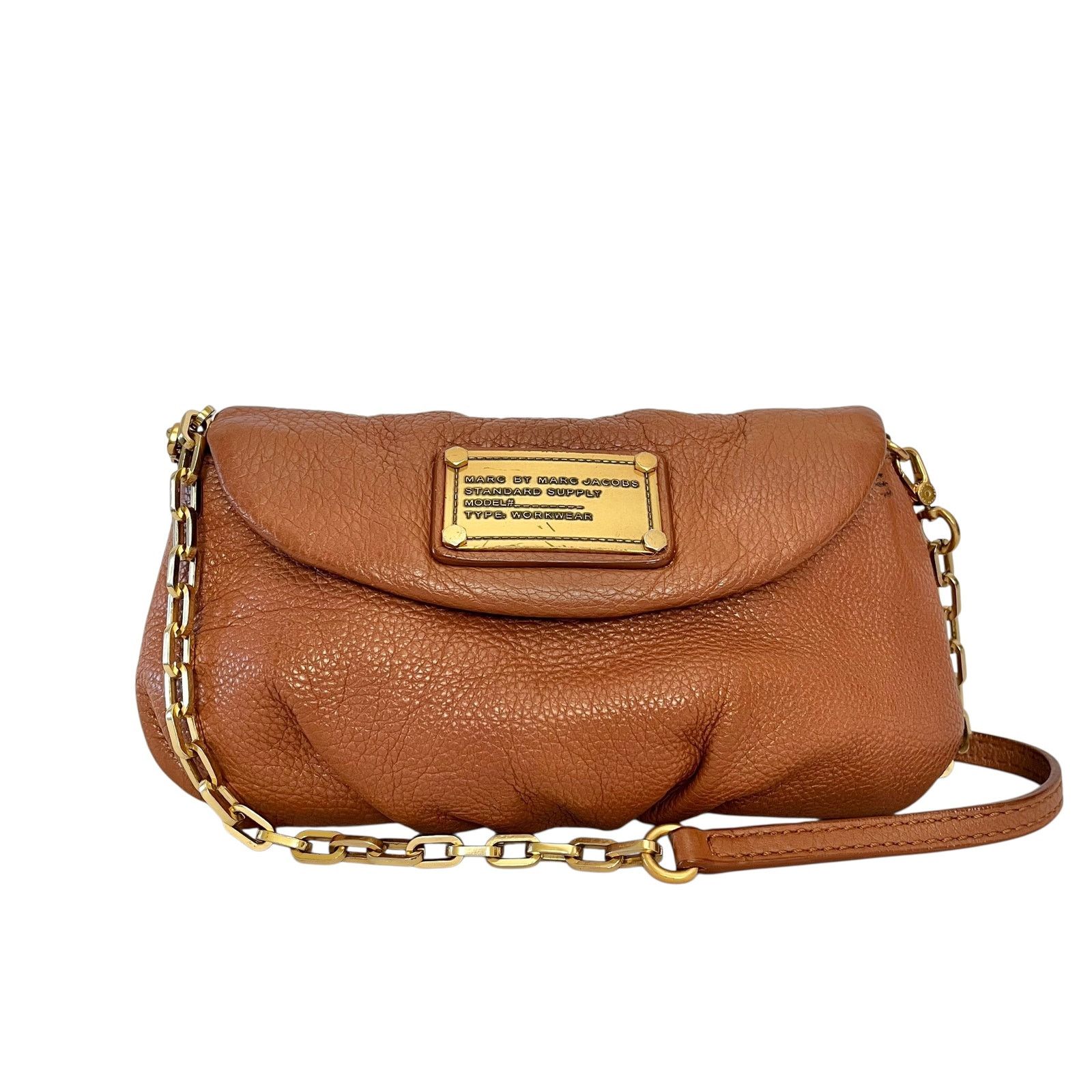 Marc By Marc Jacobs Classic Q Karlie Leather Crossbody Bag in Brown, Women's
