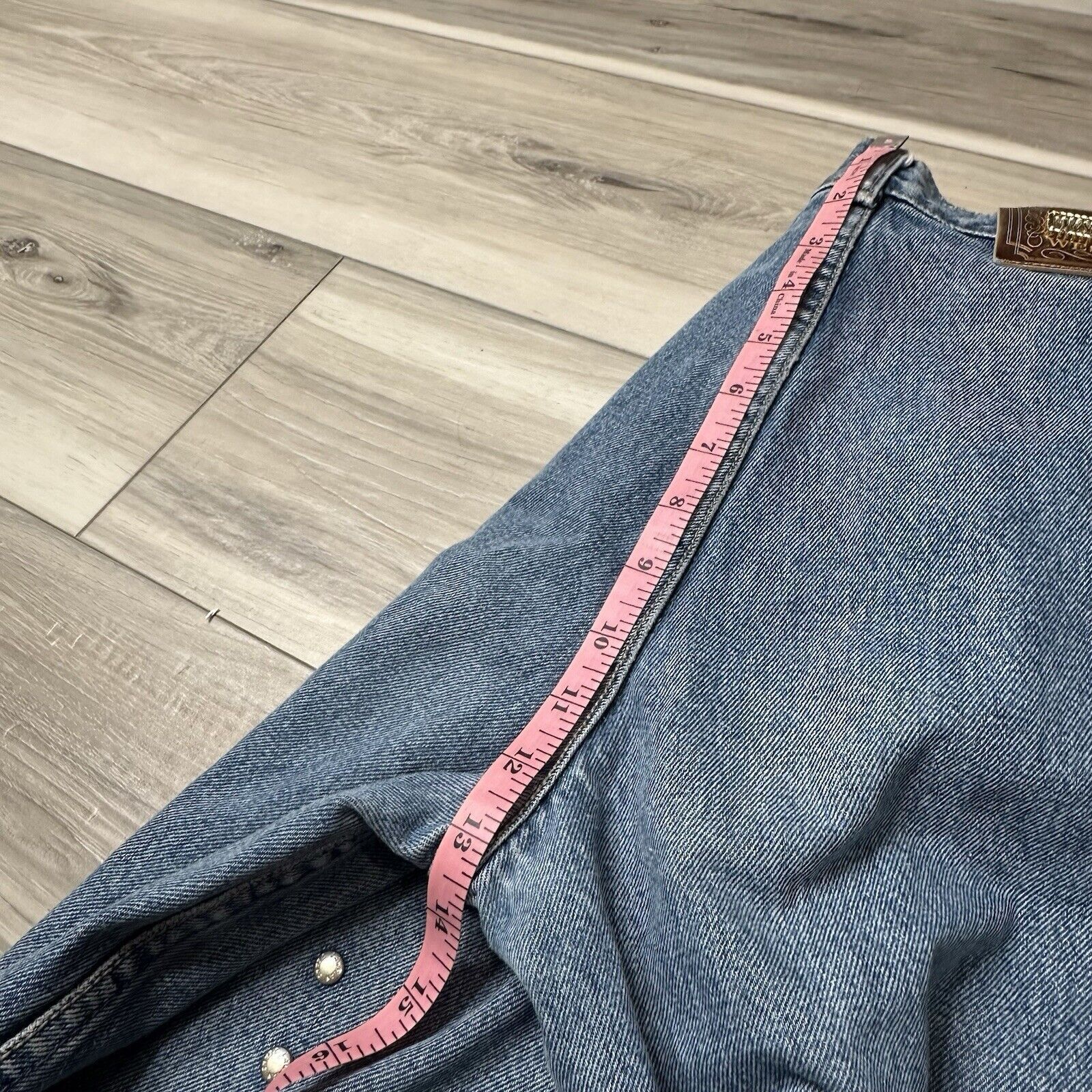 Vintage Vintage Lawman Bareback Jeans Womens 2/4 Denim High Riveted Size 27" / US 4 / IT 40 - 7 Thumbnail