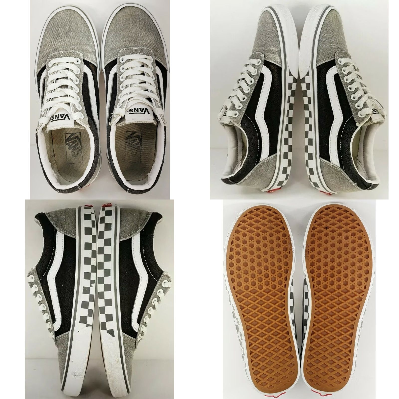 Vans Vans Ward Sneaker Men's Black White Gray Checkerboard Size 8 Size US 8 / EU 41 - 8 Thumbnail