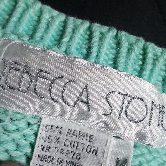 Other Vintage Rebecca Stone Tropical Fish AOP Crewneck Sweater Size M / US 6-8 / IT 42-44 - 5 Thumbnail