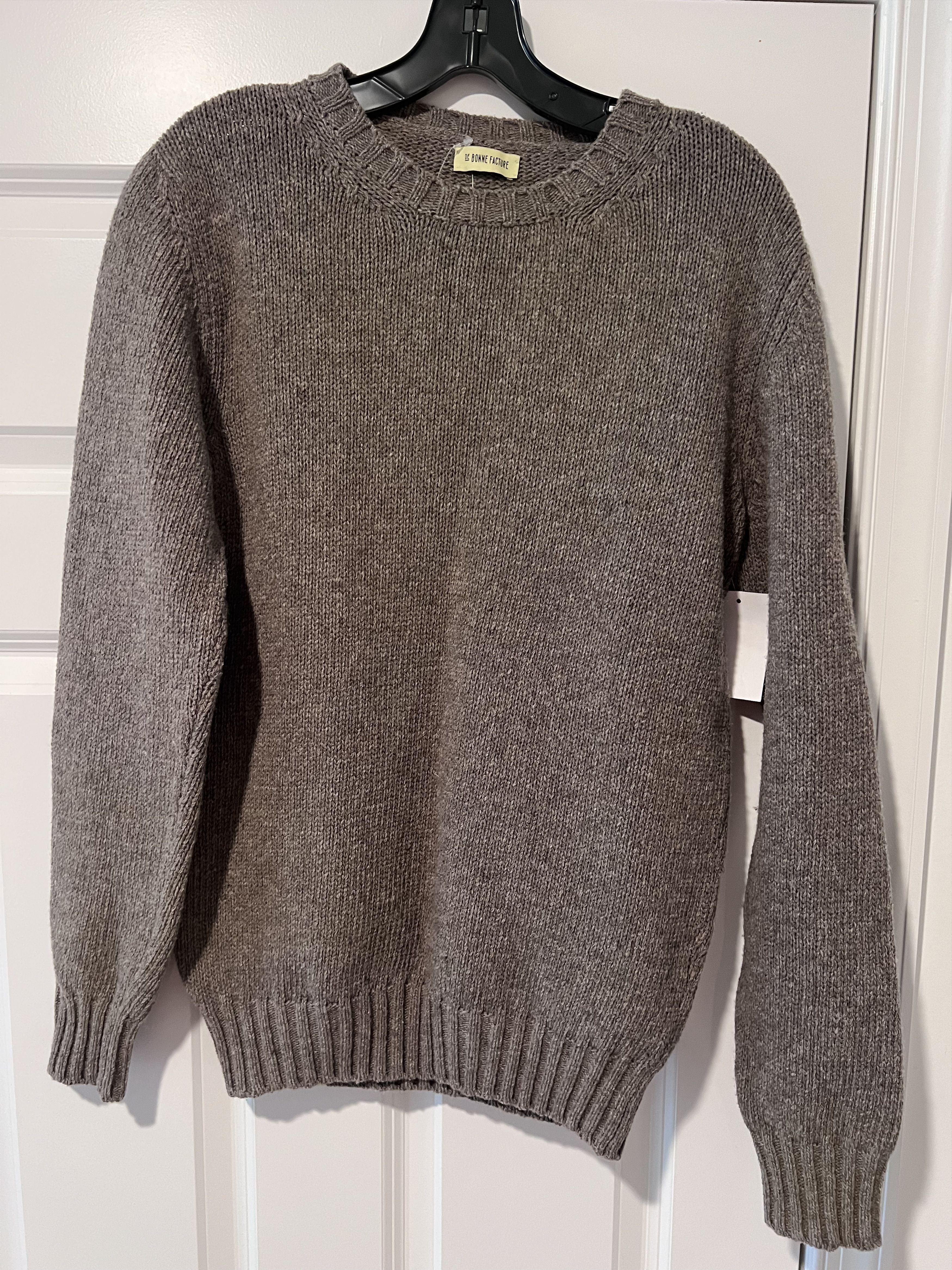 De Bonne Facture Undyed Pecora Nera Wool Sweater | Grailed
