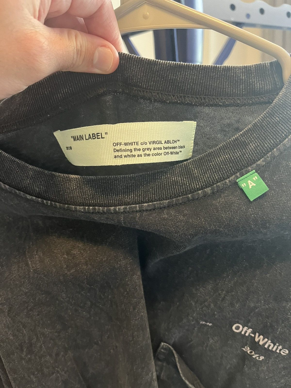 Off-White Off White Simple Logo Shirt Size US M / EU 48-50 / 2 - 3 Thumbnail