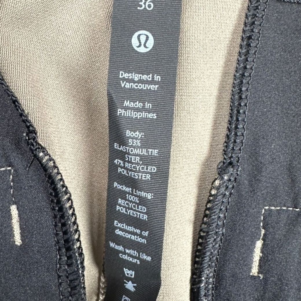 Lululemon Lululemon ABC Golf Pants Mens 36 Tan Flat Front Straight Leg Stretch Pocket Logo Size US 36 / EU 52 - 5 Thumbnail