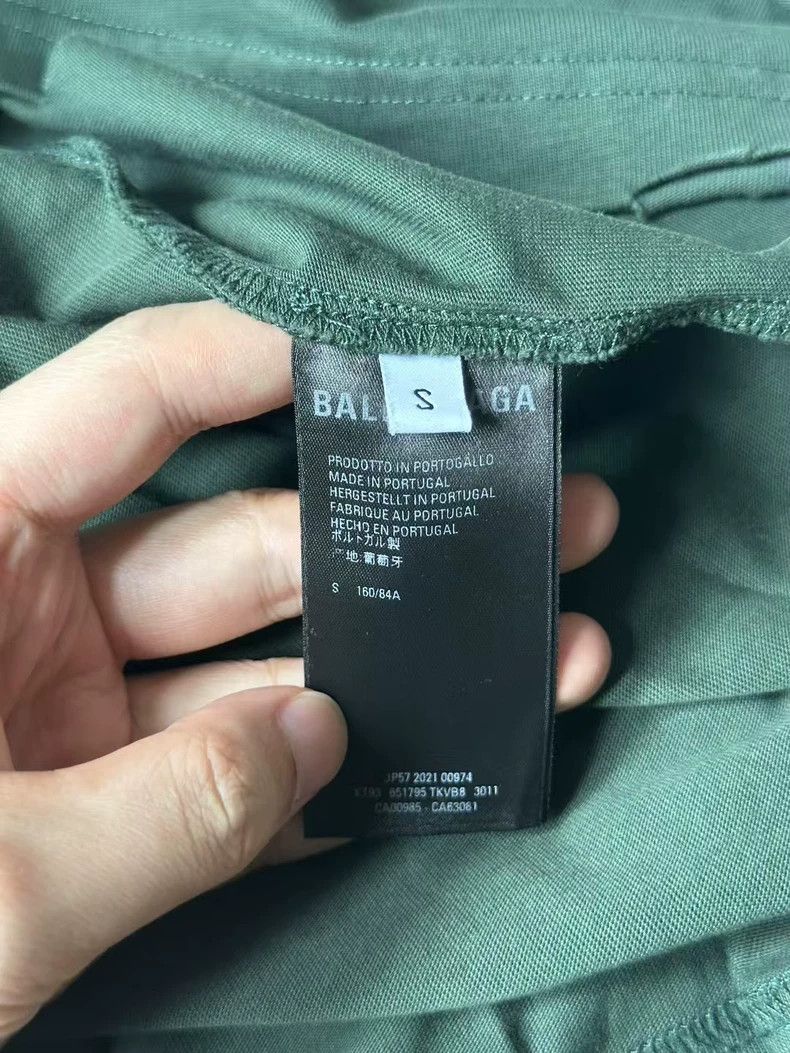Balenciaga Balenciaga Destroy Letter Short Sleeve Size US S / EU 44-46 / 1 - 4 Thumbnail