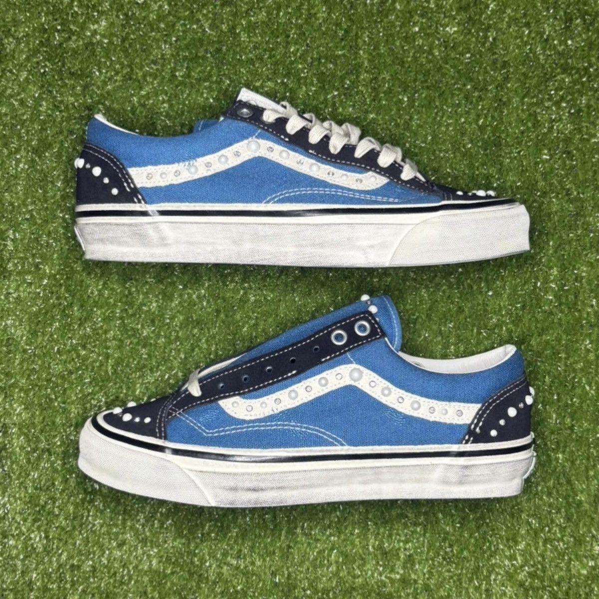 Vans Vans Navy LX Old Skool 36 Pearlized Size US 8 / EU 41 - 1 Thumbnail