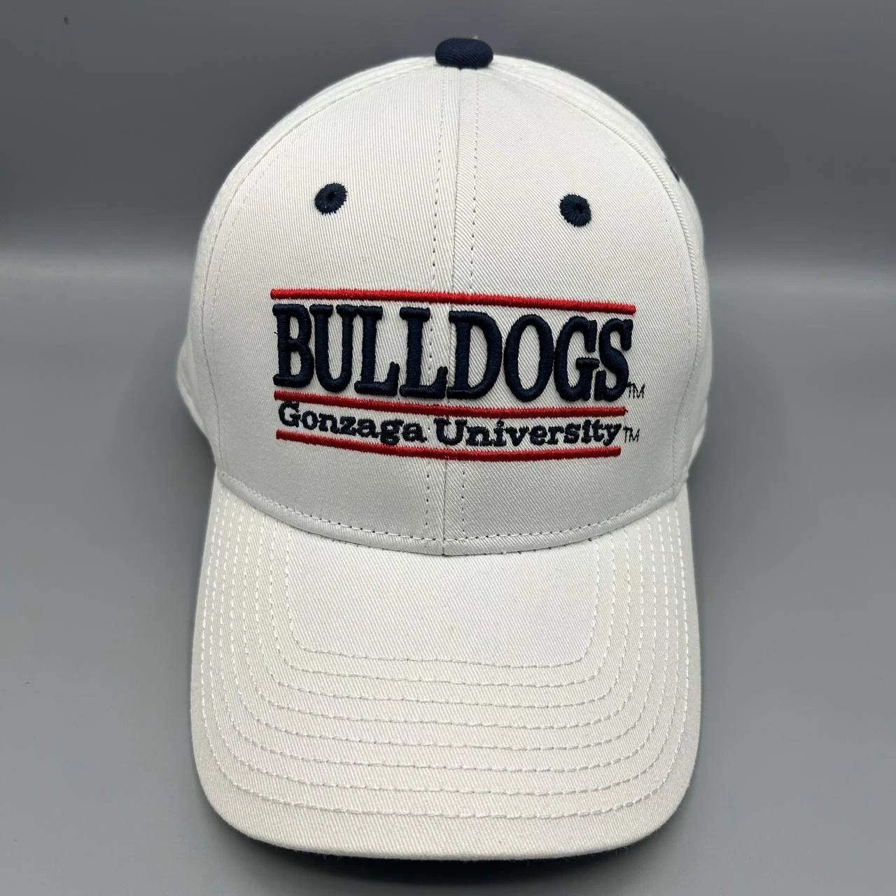 The Game Vintage Gonzaga Bulldogs University Hat Men NCAA Snap Back Size ONE SIZE - 1 Thumbnail