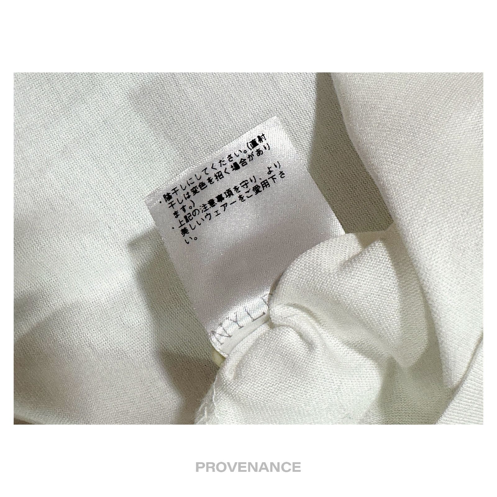 Balenciaga 🔴 Balenciaga Golf Polo Shirt - White Embroidered Checker M Size US M / EU 48-50 / 2 - 7 Thumbnail