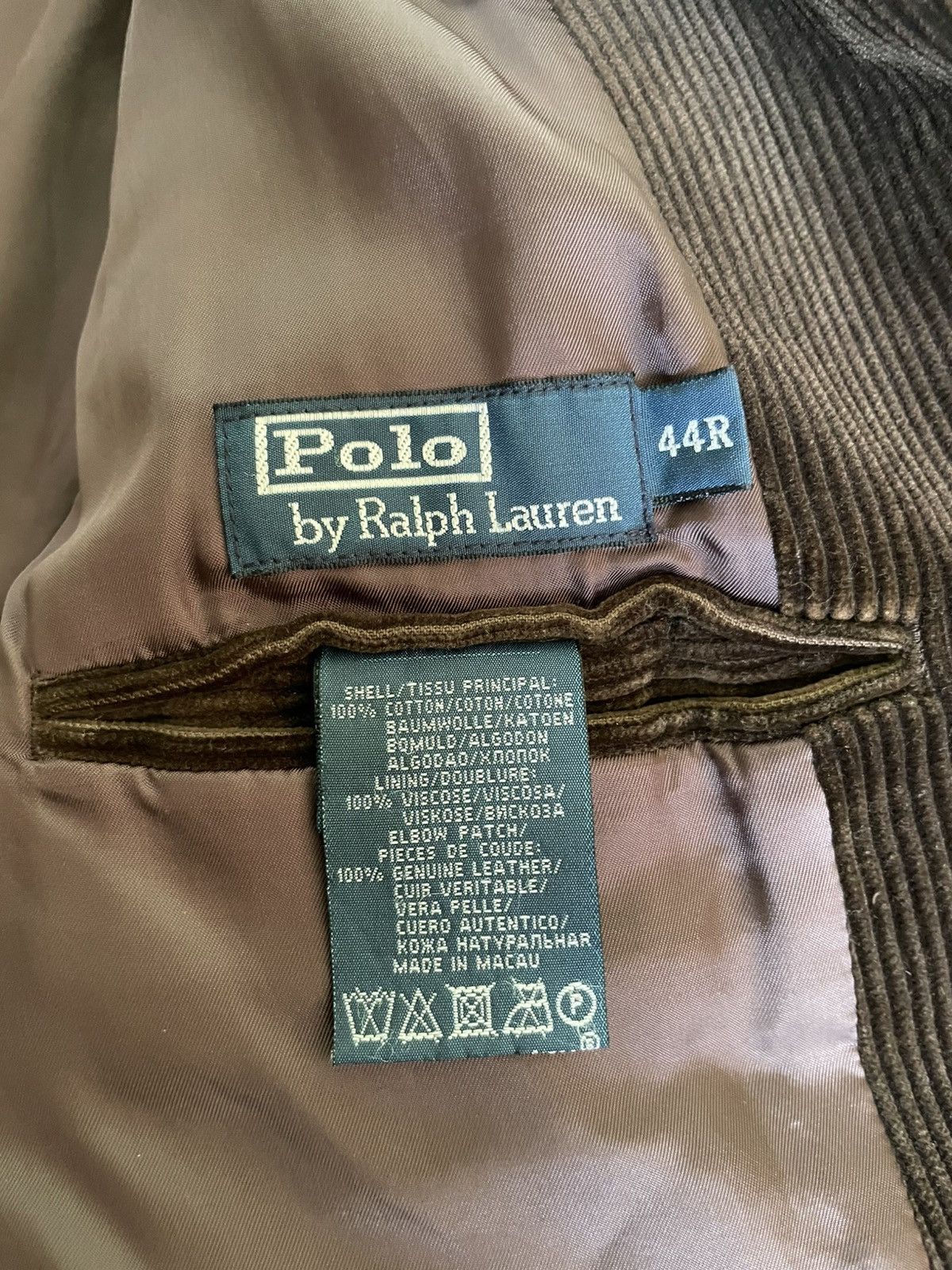 Polo Ralph Lauren × Vintage Polo Ralph Lauren Corduroy Blazer Size 44R - 11 Thumbnail