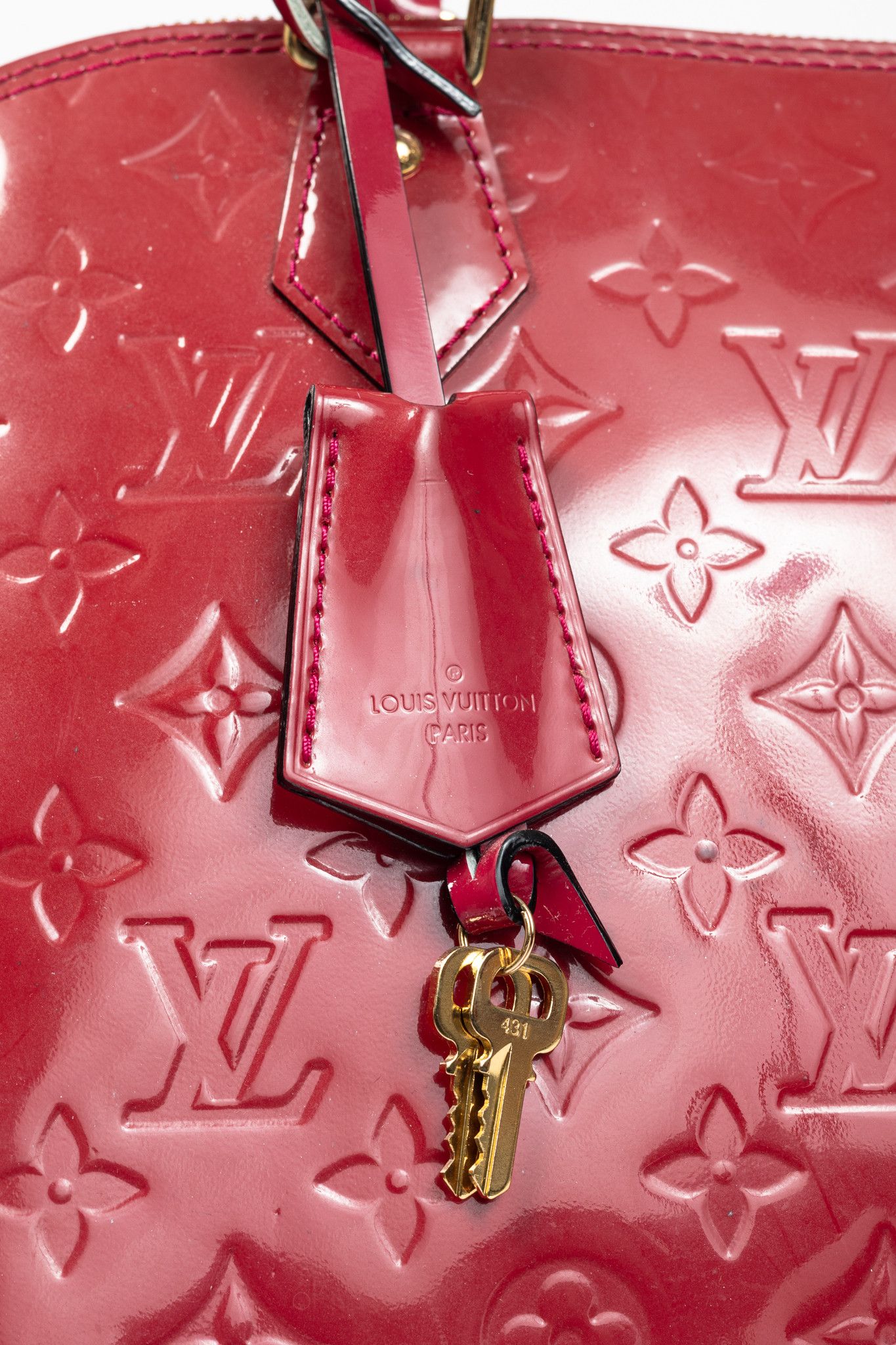 Louis Vuitton Louis Vuitton Alma PM Indian Rose Monogram Vernis Tote Size ONE SIZE - 9 Thumbnail