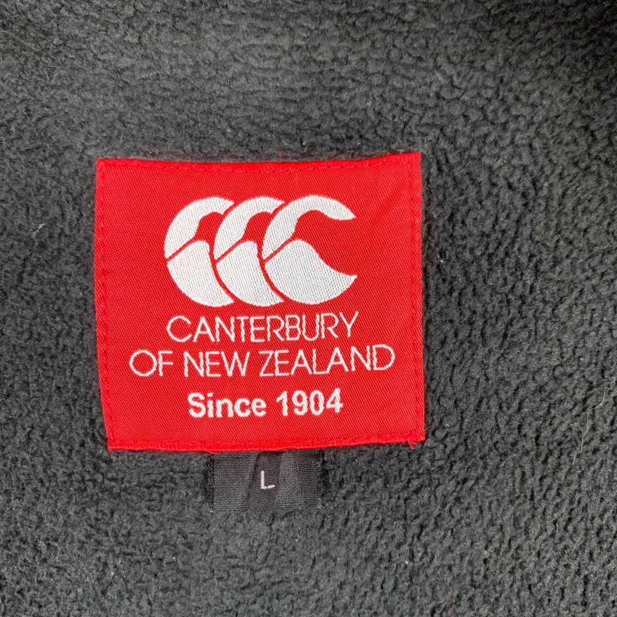 Canterbury of New Zealand CANTERBURY Embroidery Logo Zipper Fleece Jacket #1020-C46 Size US L / EU 52-54 / 3 - 16 Thumbnail