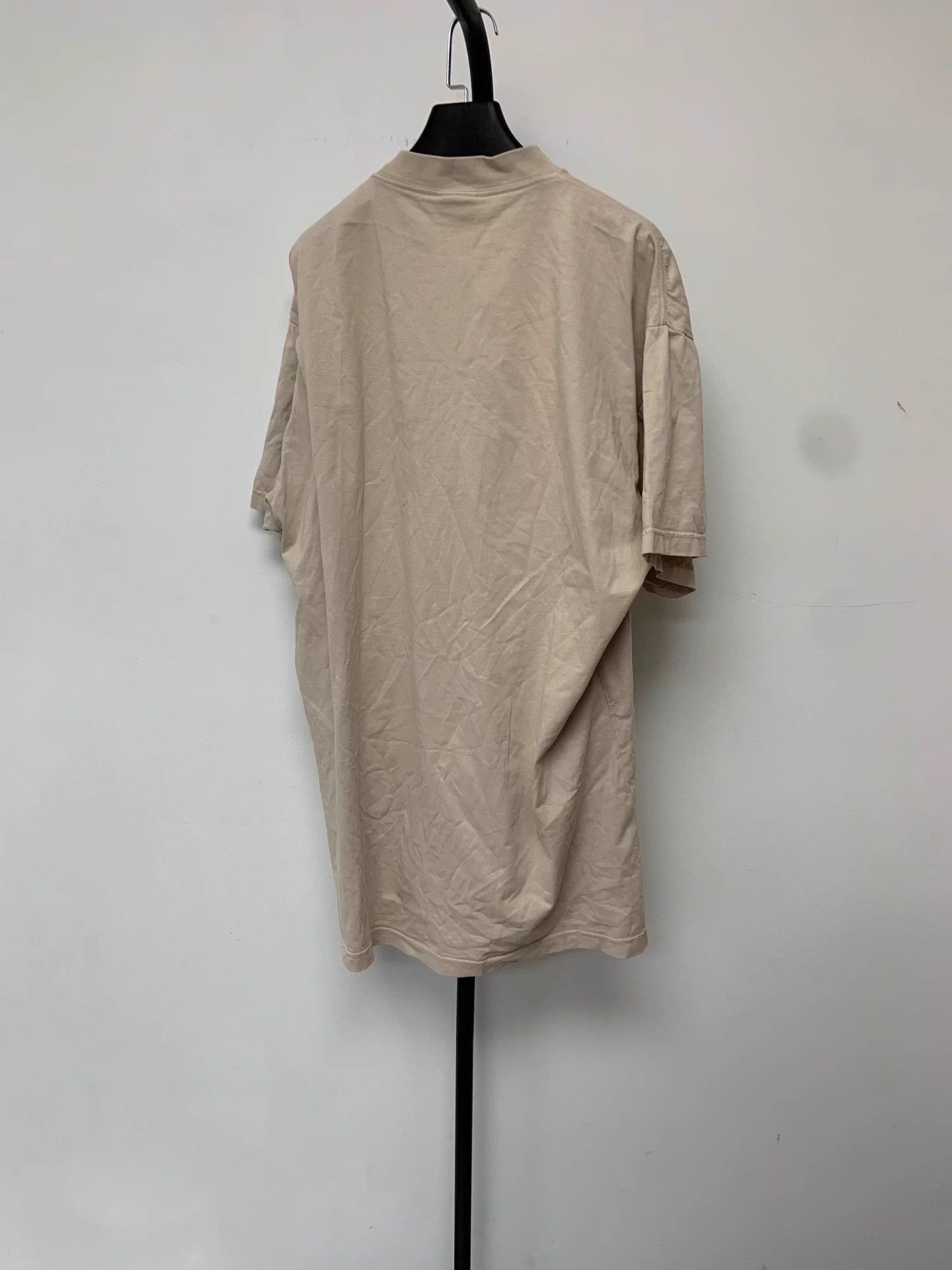 Balenciaga Balenciaga men's white logo print T-shirt 2 oversized Size US M / EU 48-50 / 2 - 2 Thumbnail