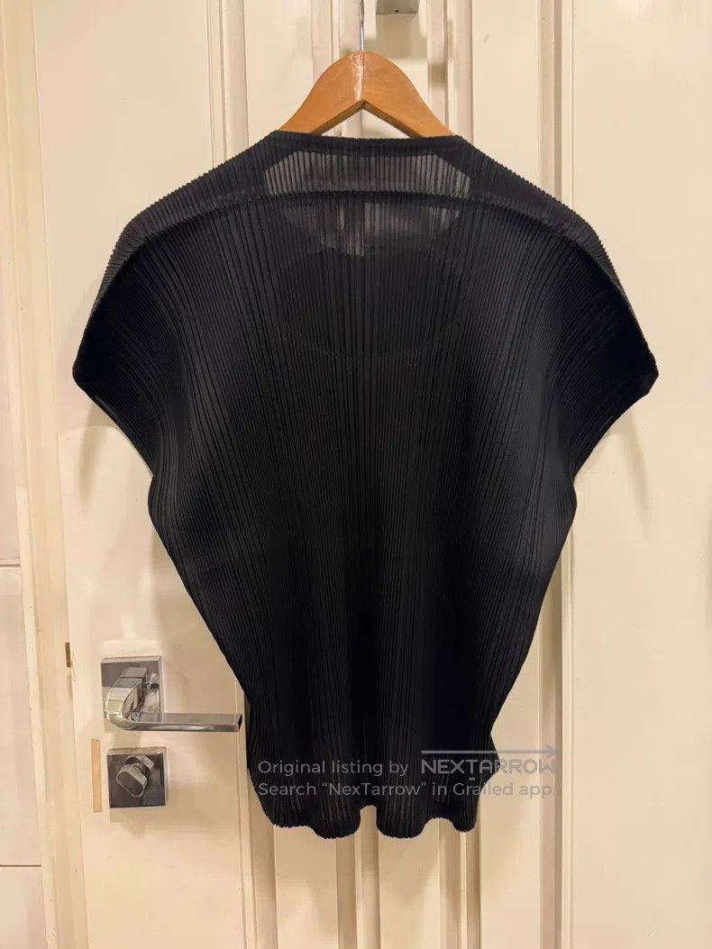 Issey Miyake Issey Miyake Black Short Sleeve Size L / US 10 / IT 46 - 2 Thumbnail