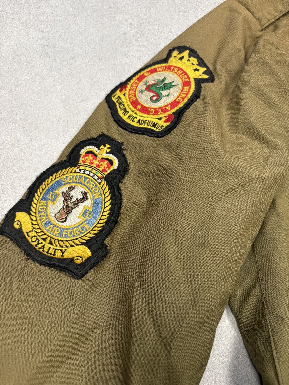 Vintage 1981 RAF MK 14A Flying Suit Olive Military Flight Coverall Size US XXL / EU 58 / 5 - 7 Thumbnail